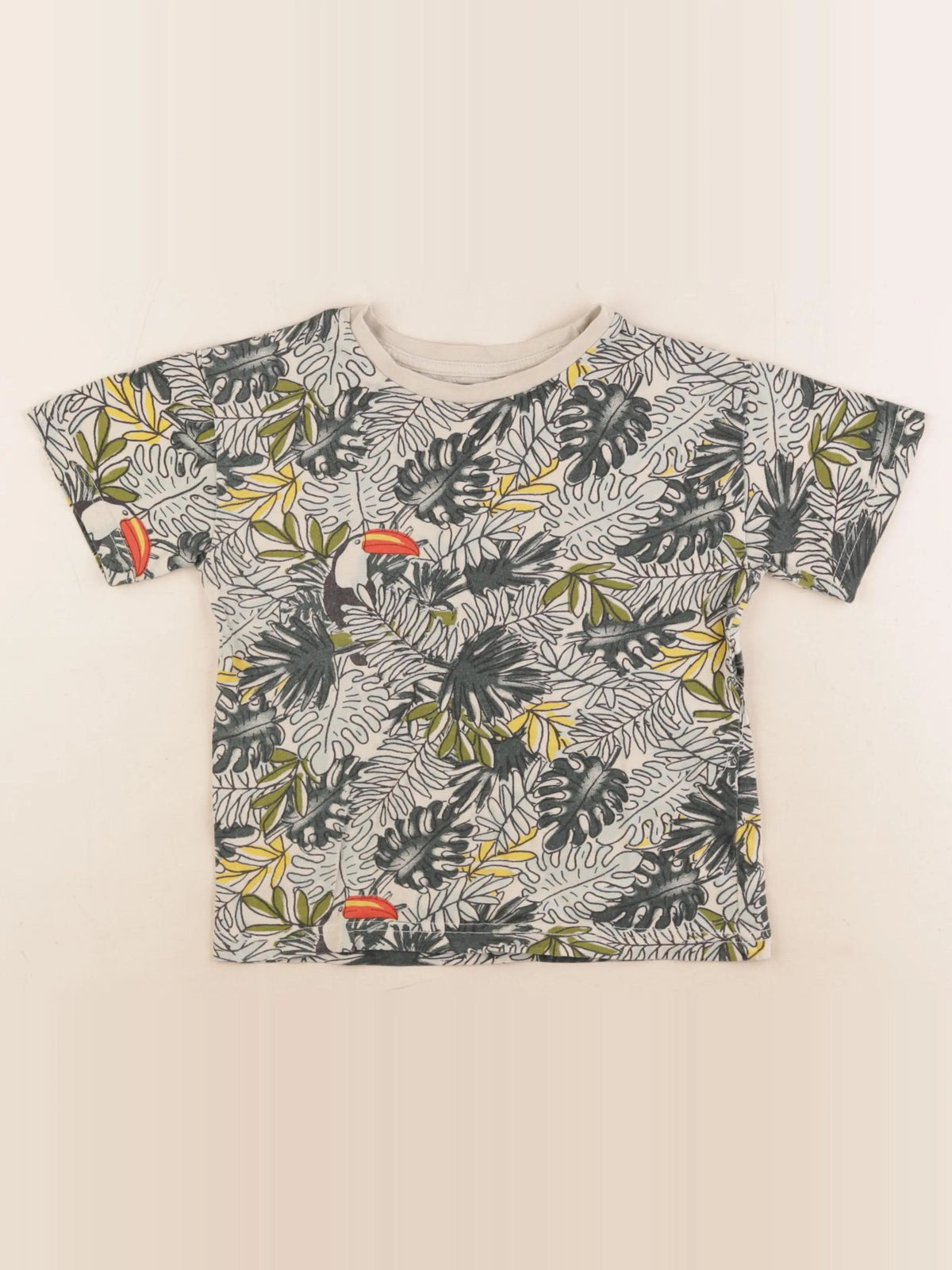 Vertbaudet - tee-shirt multicolore - 5 ans