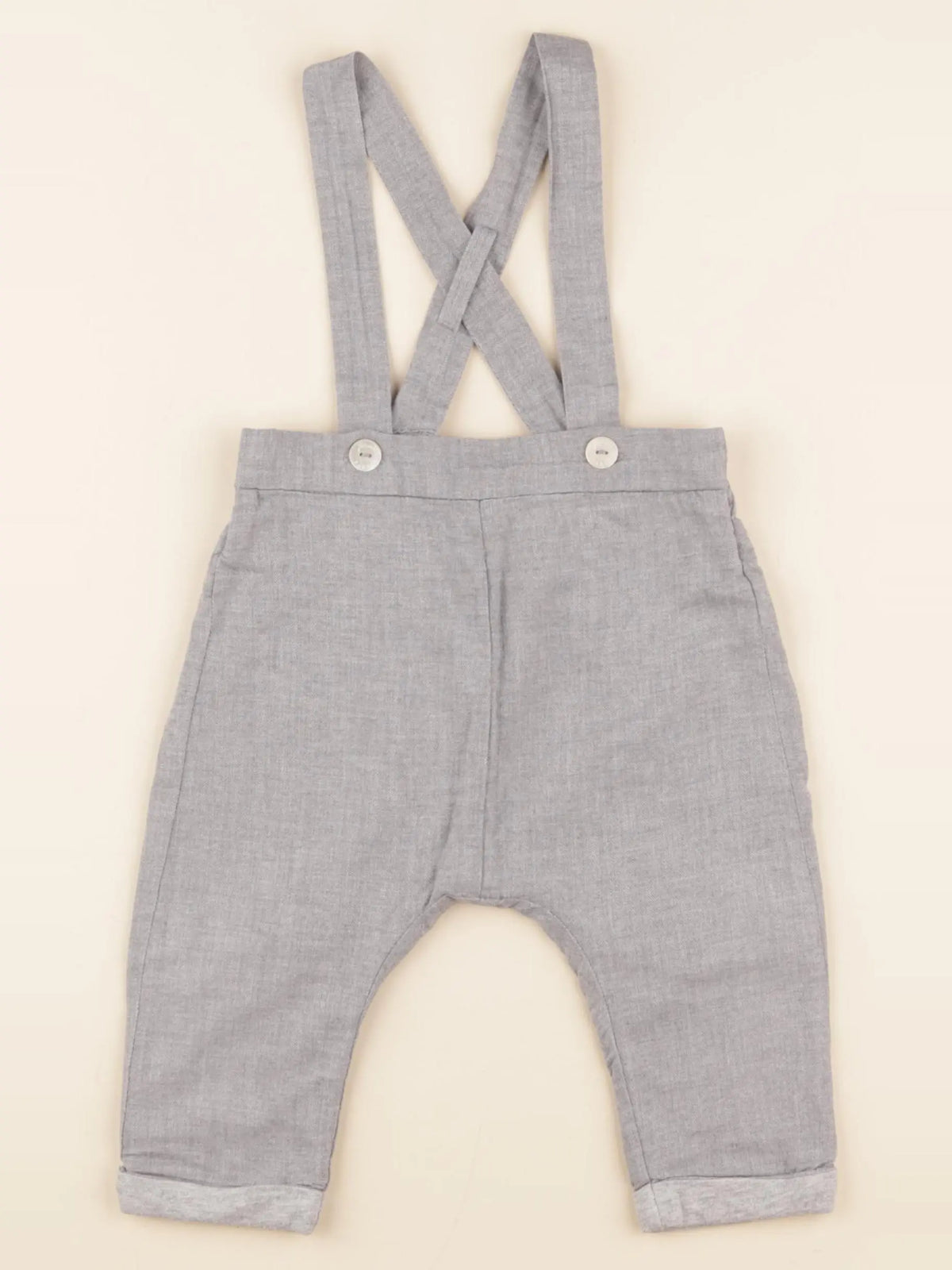 Jacadi - pantalon gris - 12 mois