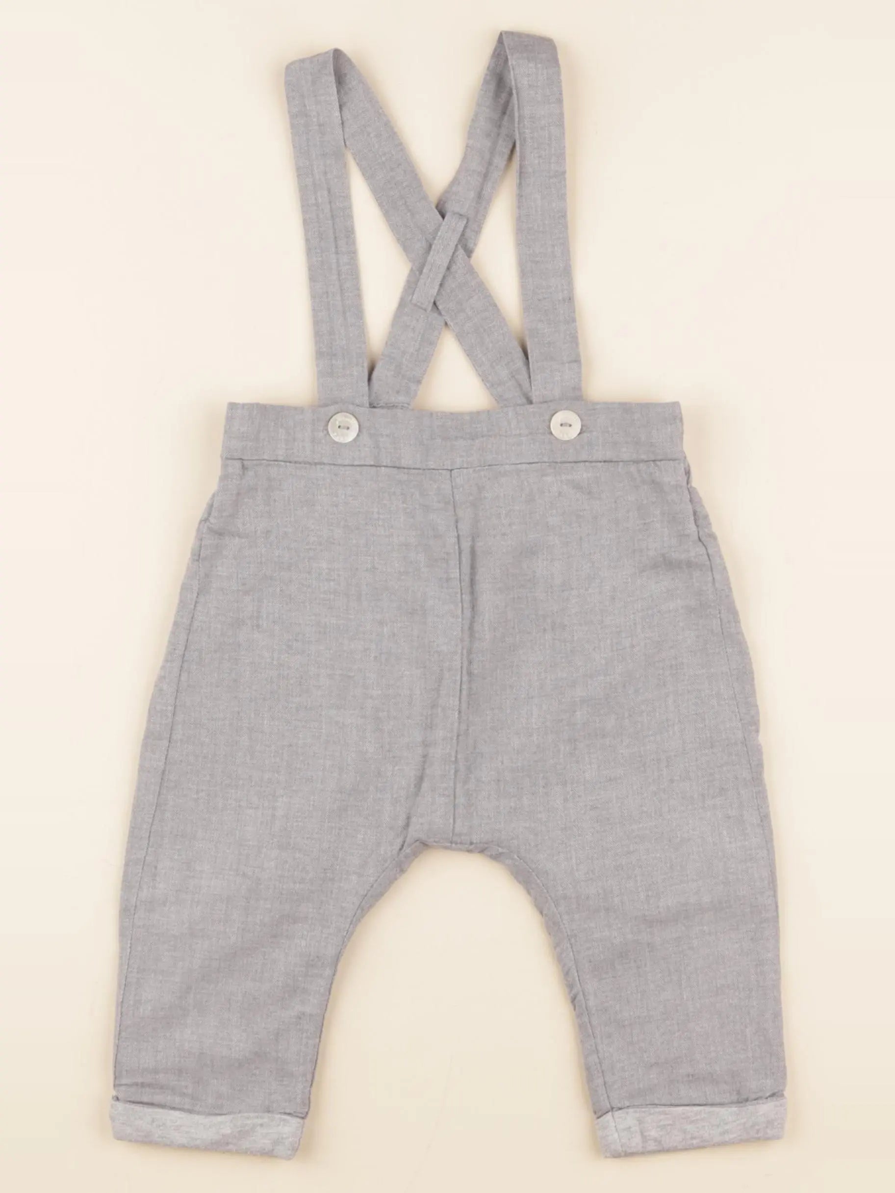 Jacadi - pantalon gris - 12 mois