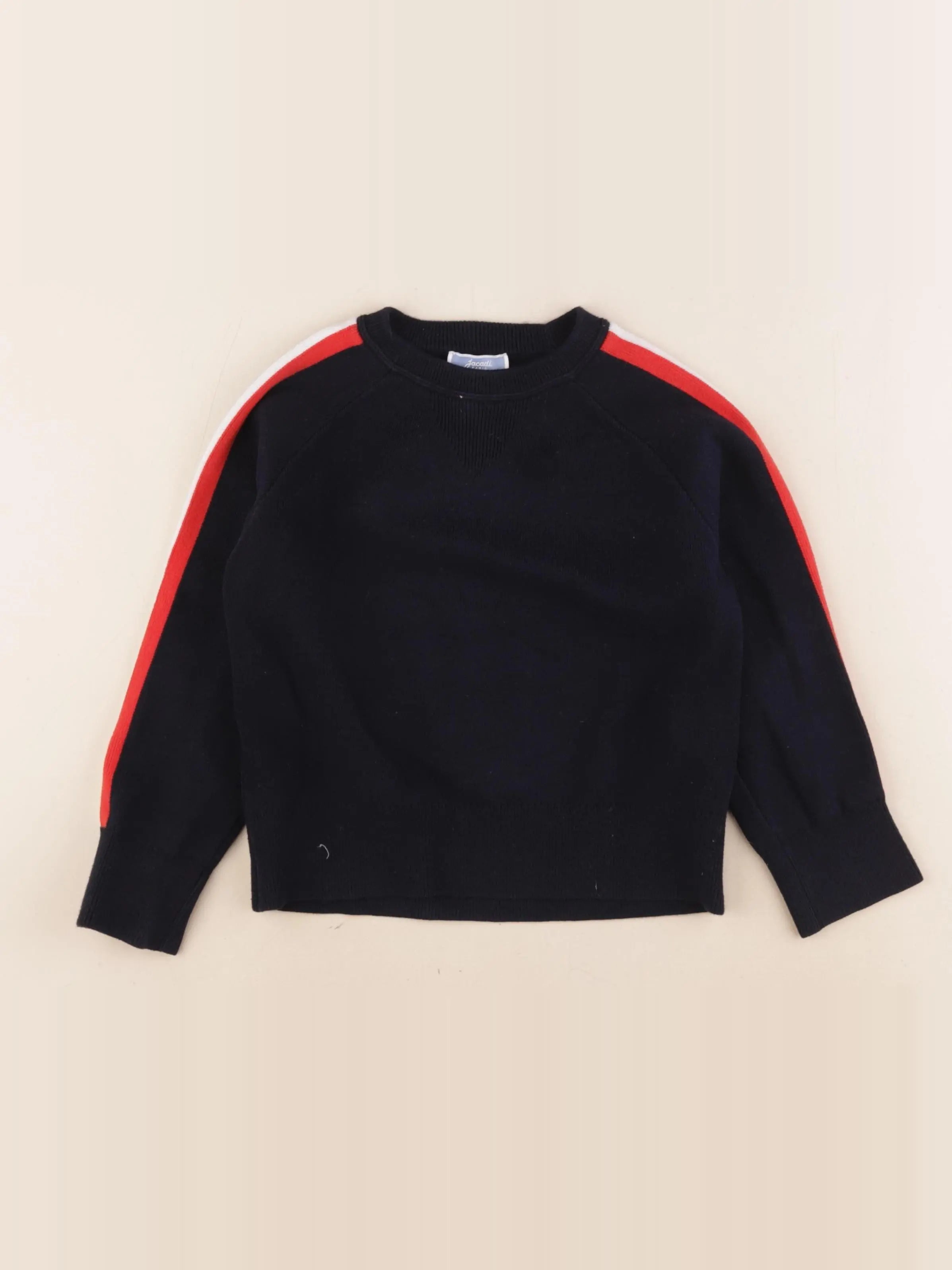 Jacadi - pull bleu - 6 ans