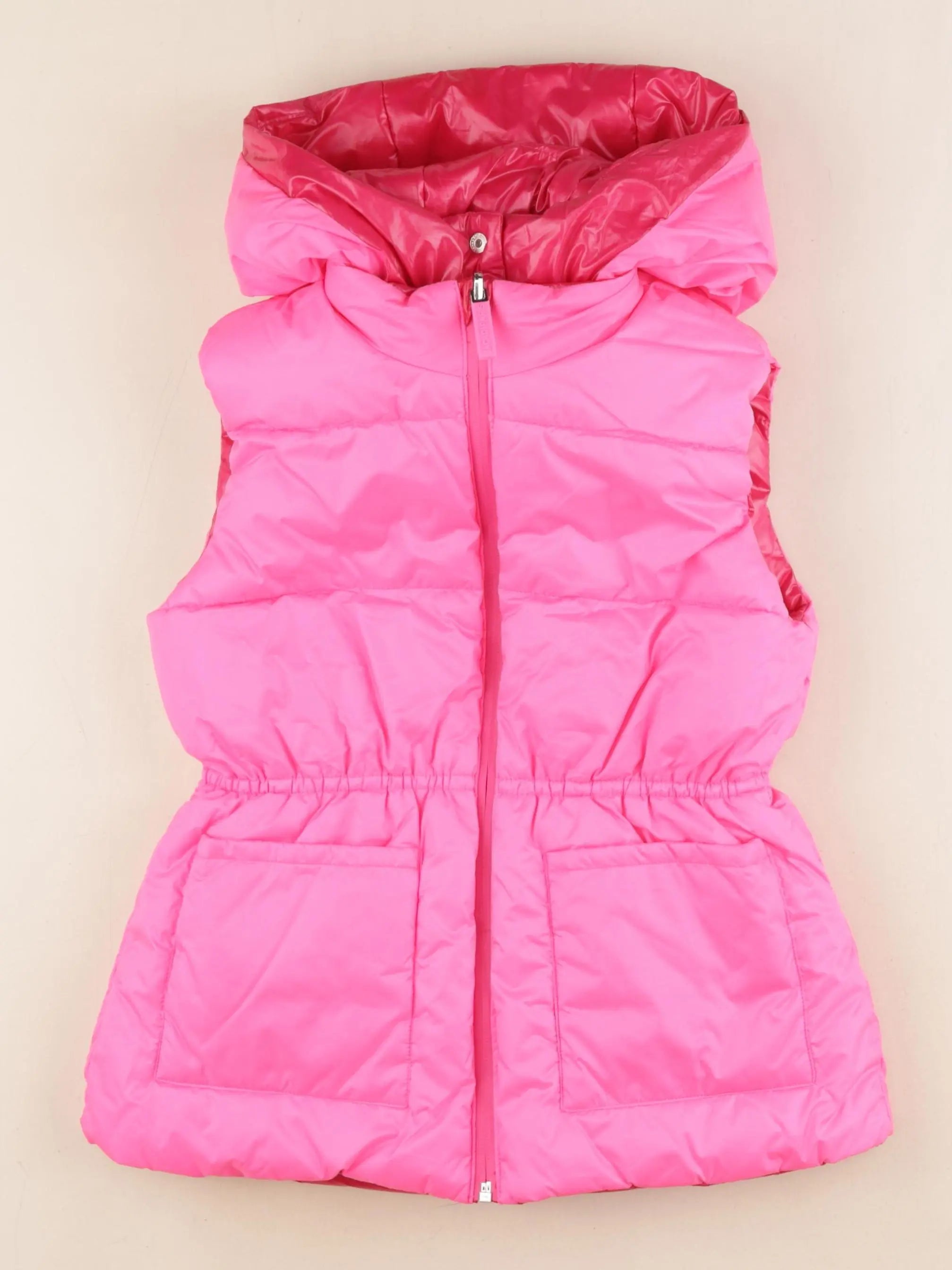 Jacadi - doudoune rose fluo - 10 ans