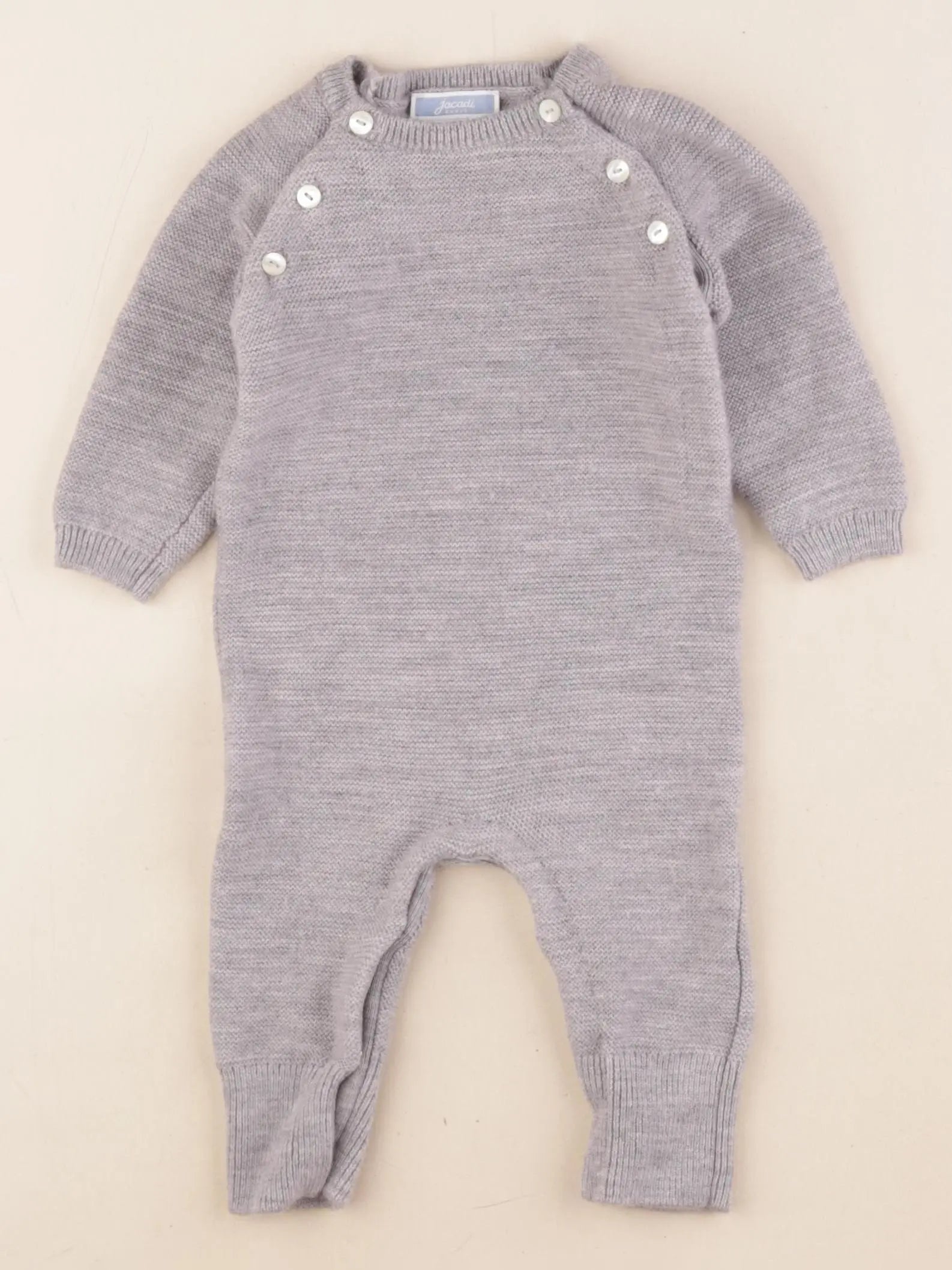 Jacadi - combinaison gris - 6 mois