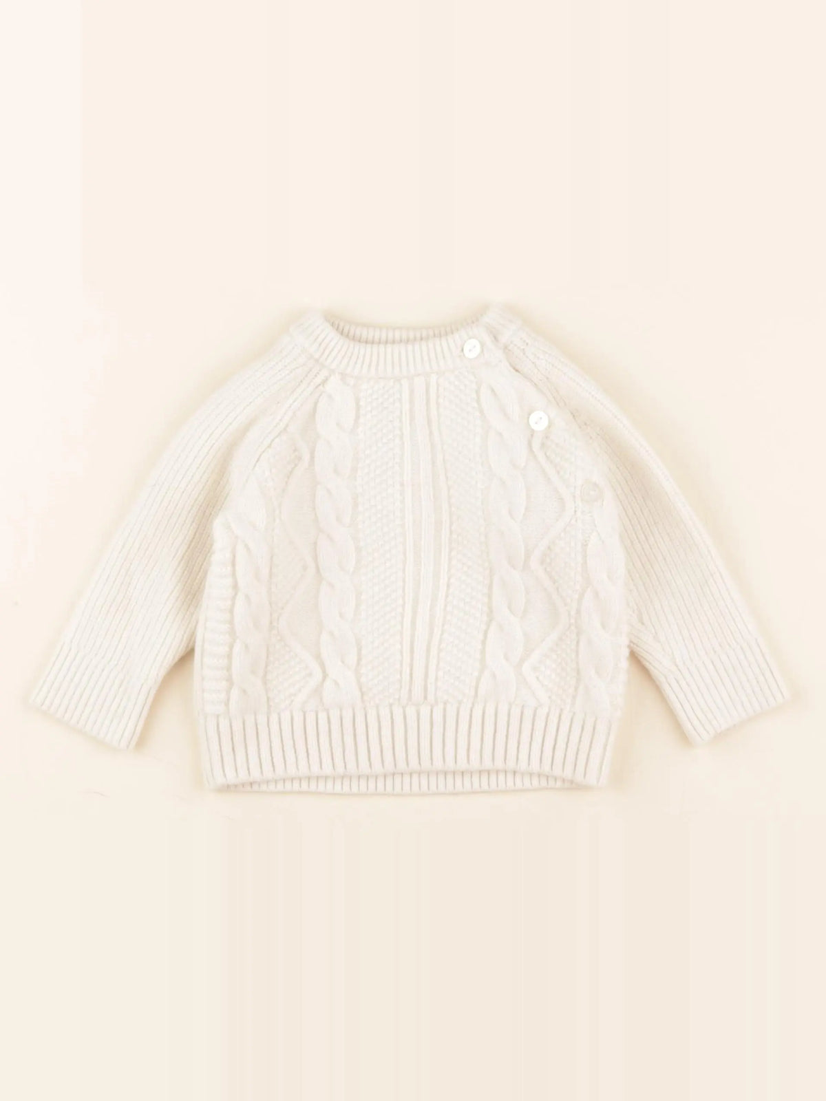 Jacadi - pull beige - 6 mois