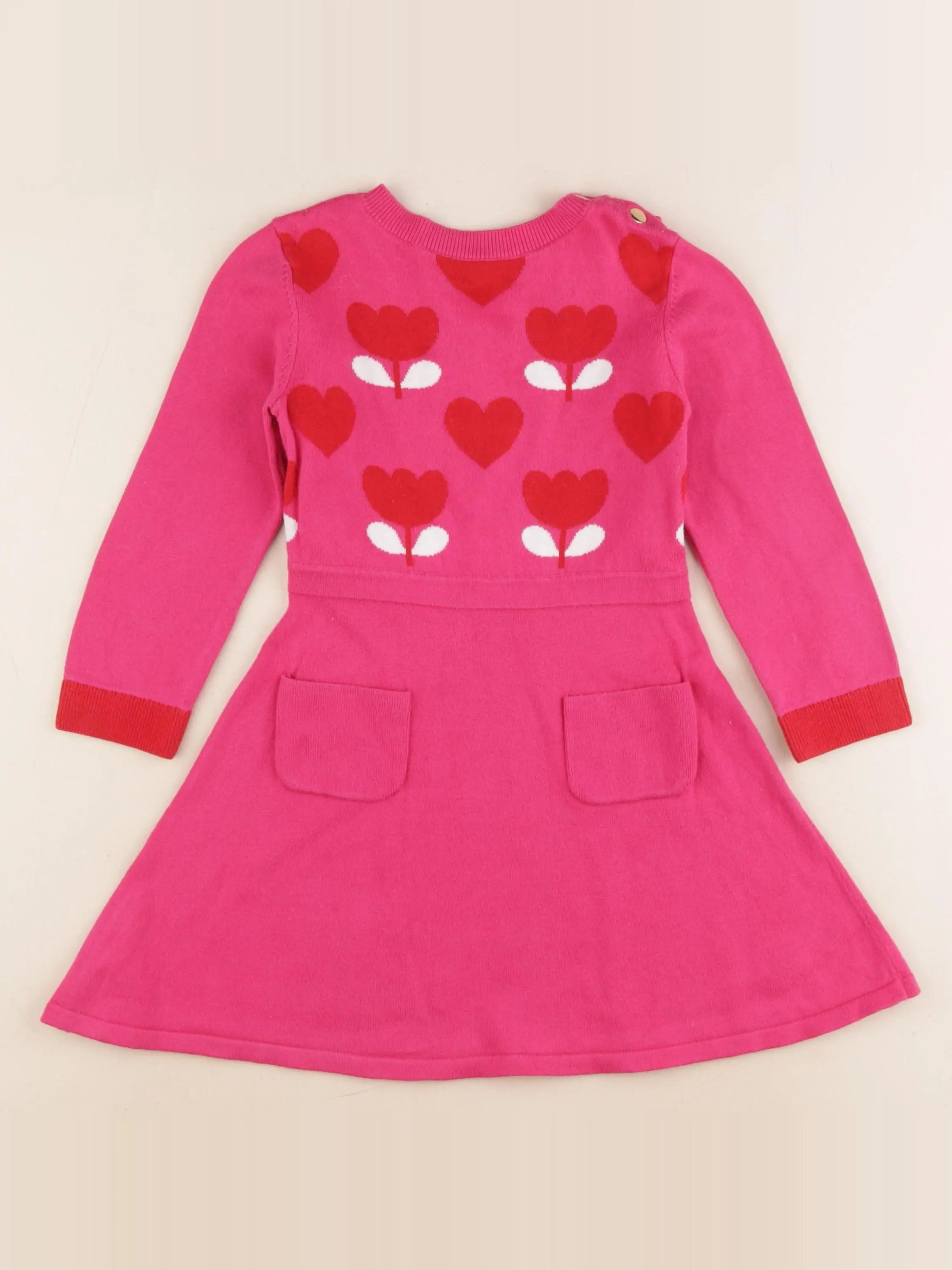 Jacadi - robe rose - 4 ans