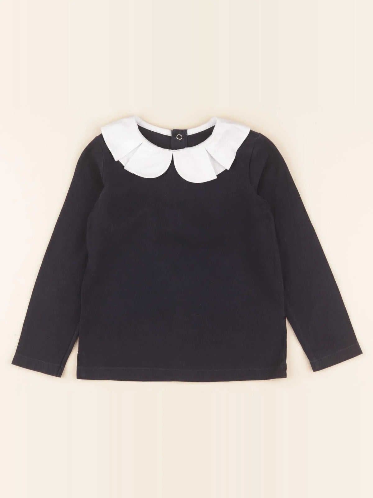 Jacadi - tee-shirt blanc, bleu - 4 ans