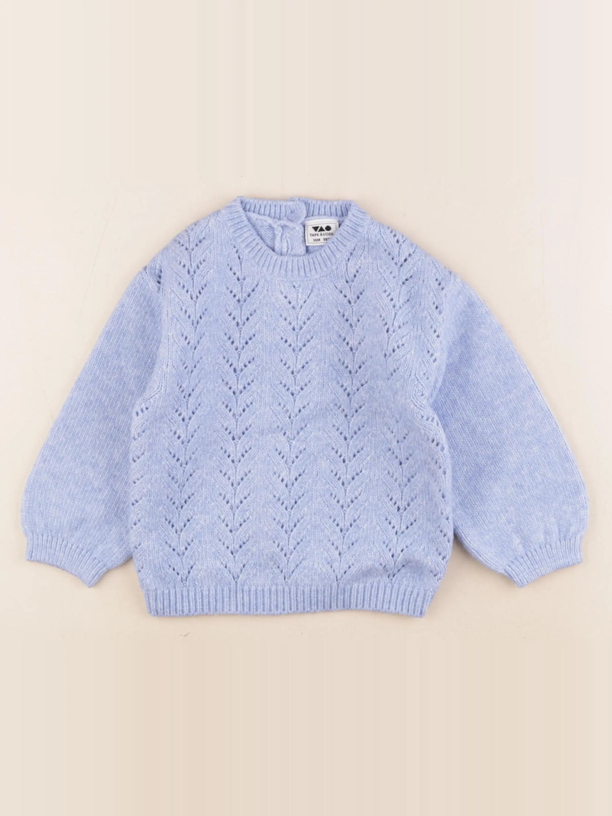 Tape à l'oeil - pull bleu - 36 mois
