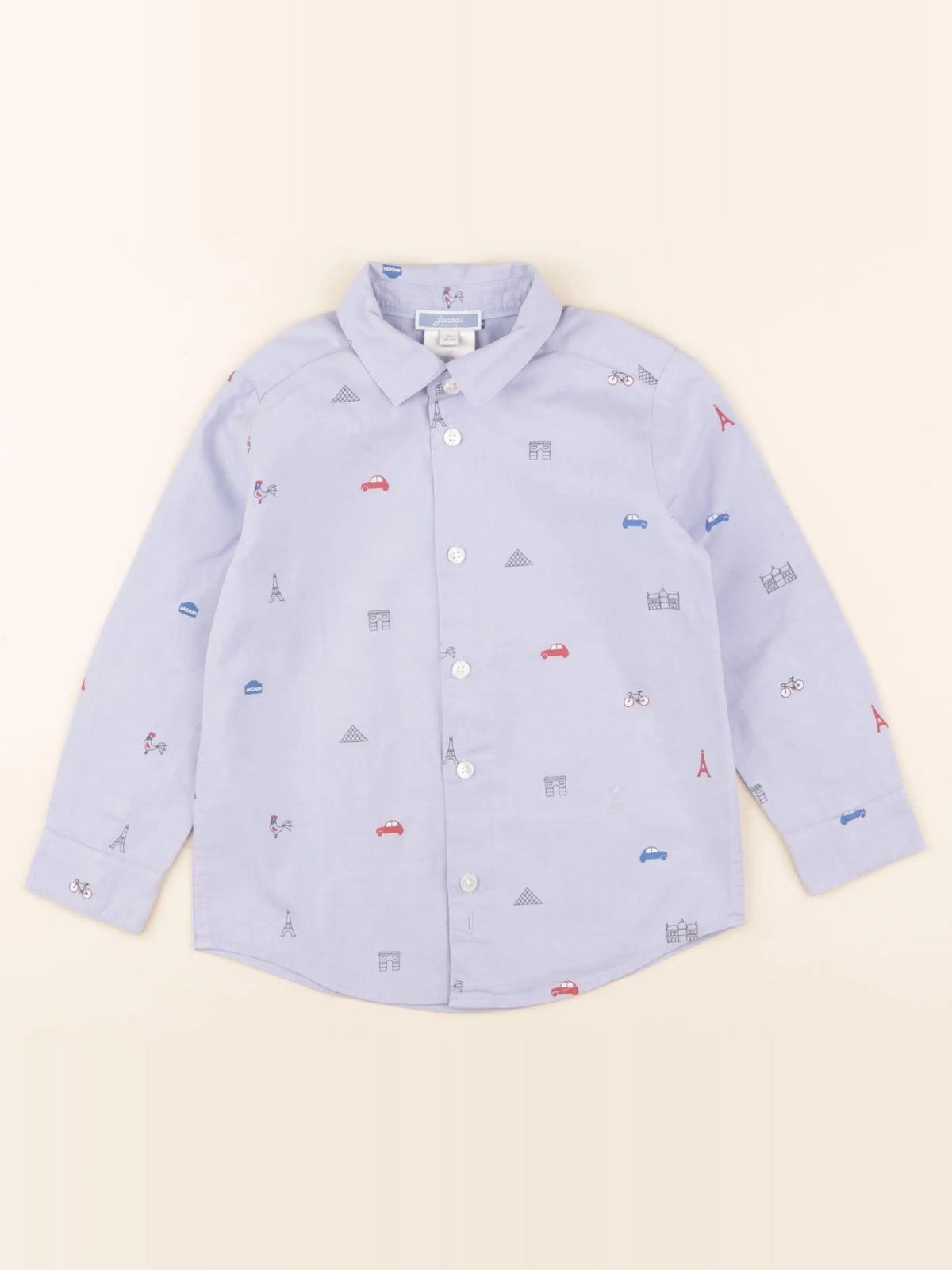 Jacadi - chemise bleu - 3 ans