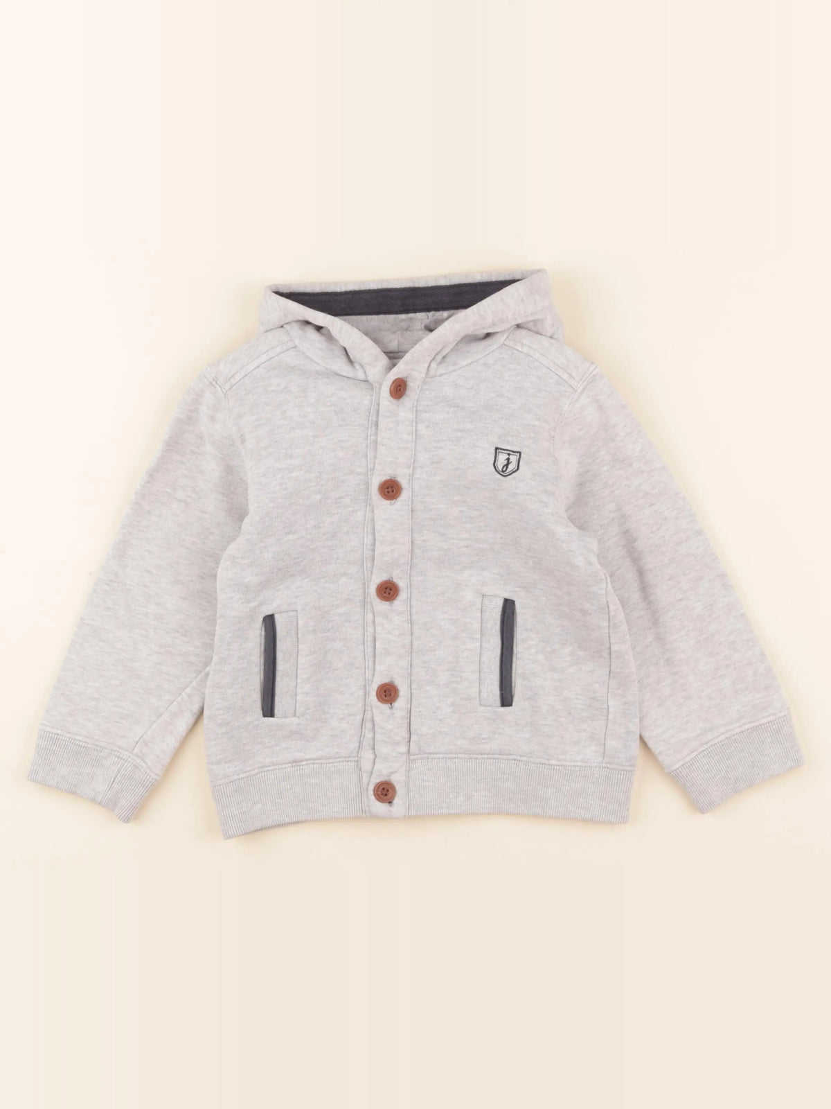 Jacadi - sweat gris - 3 ans