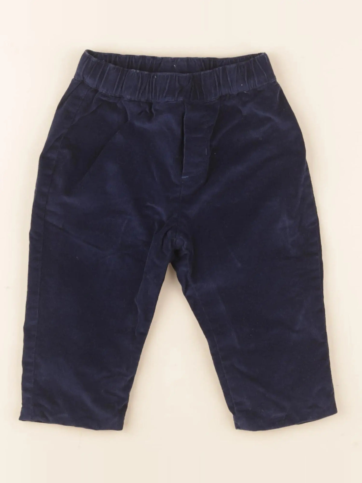 Jacadi - pantalon bleu - 12 mois
