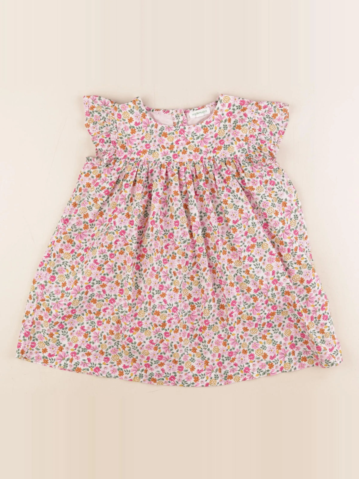 Vertbaudet - robe multicolore - 3 ans
