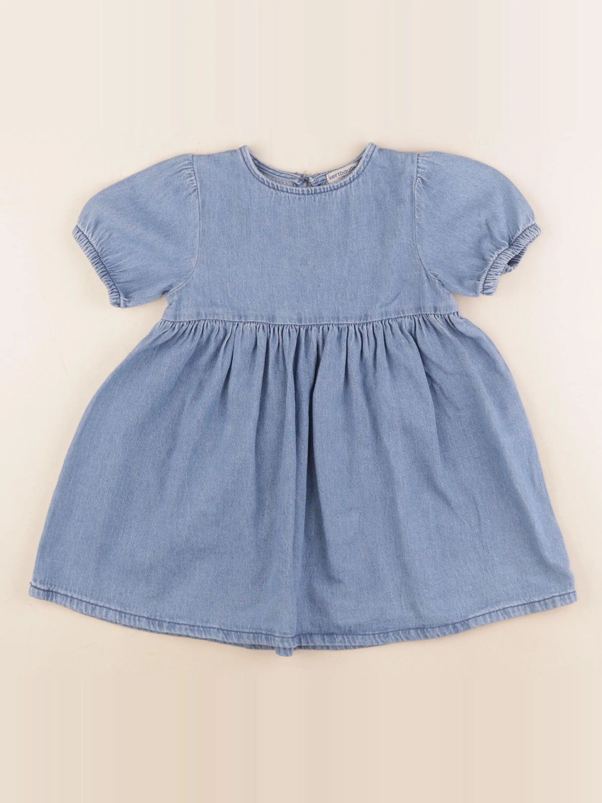 Vertbaudet - robe bleu - 3 ans