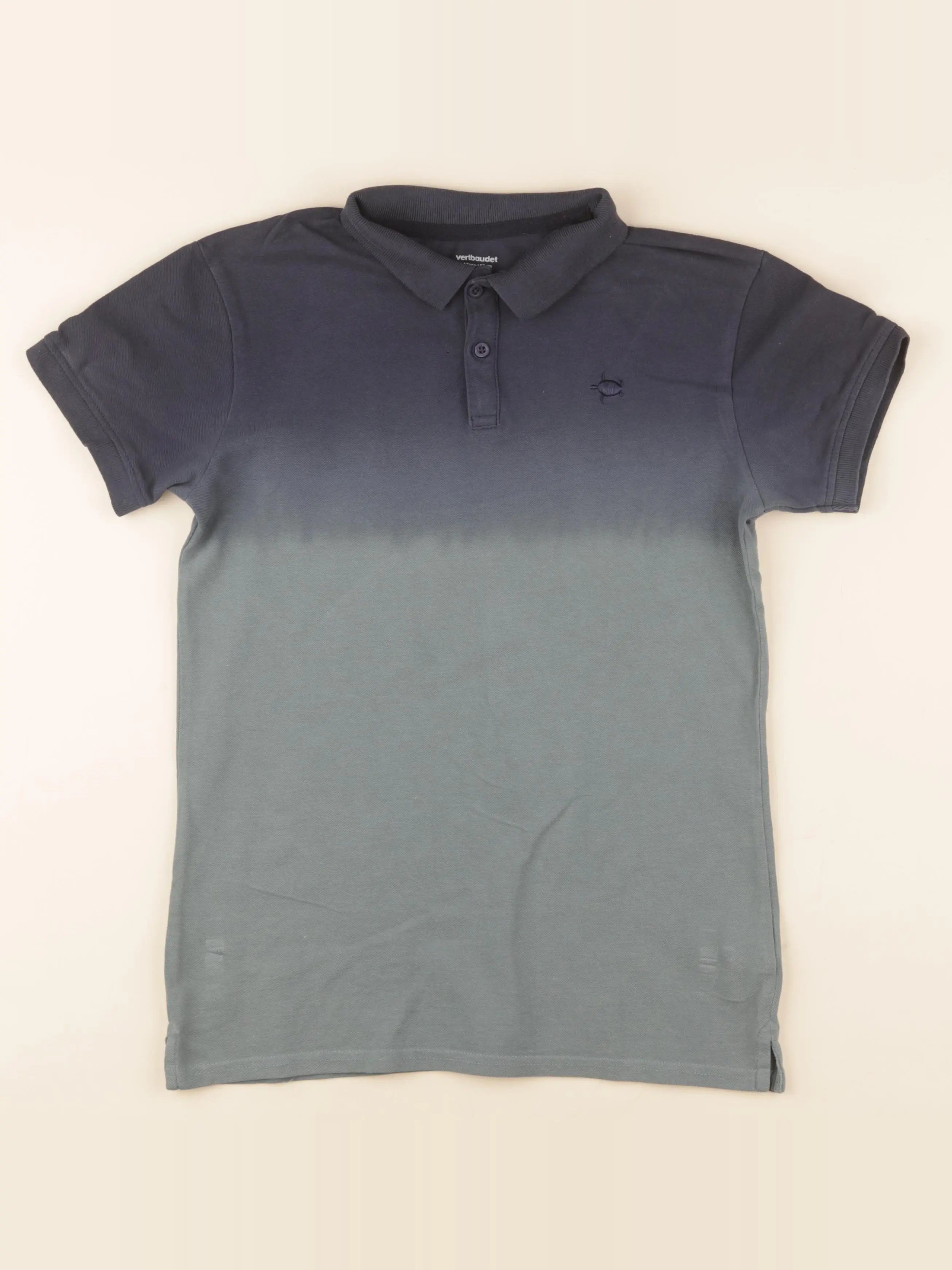 Vertbaudet - polo vert - 12 ans