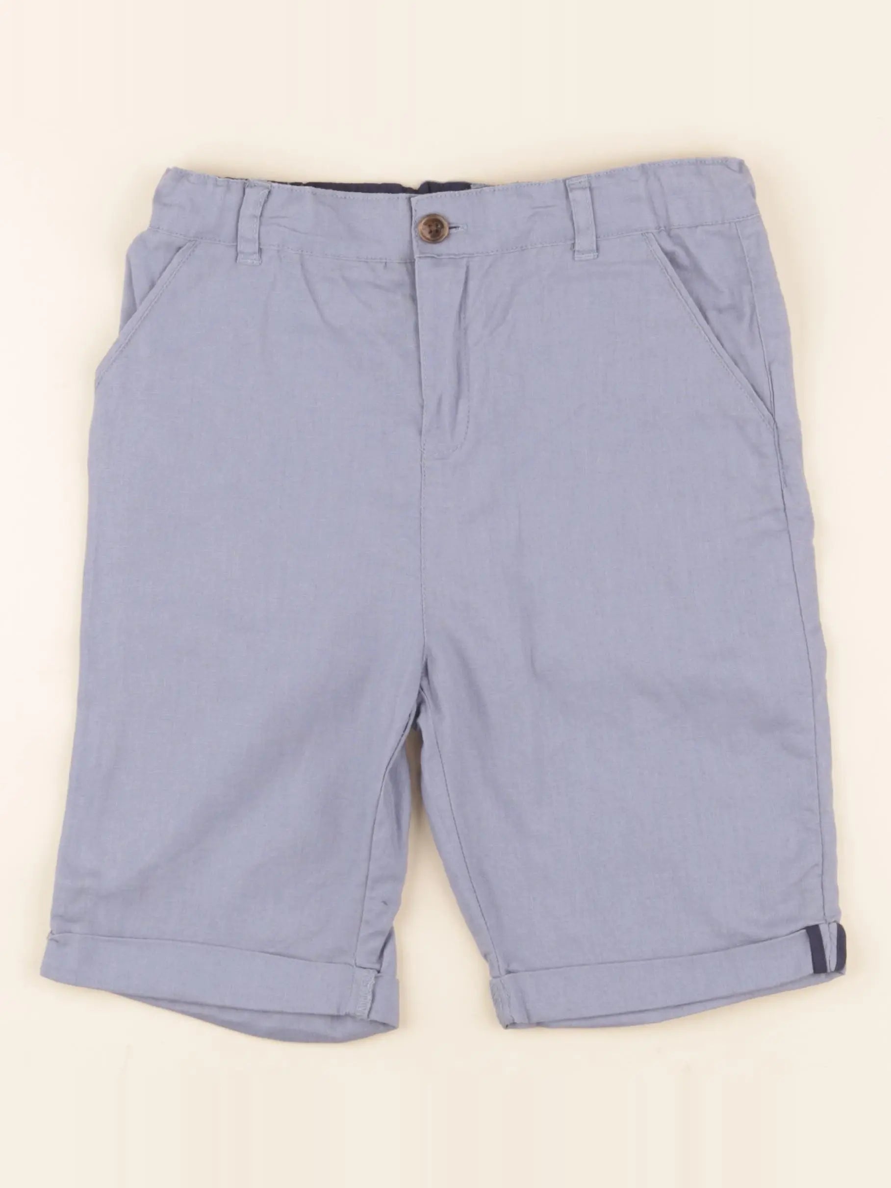 Vertbaudet - short bleu - 10 ans