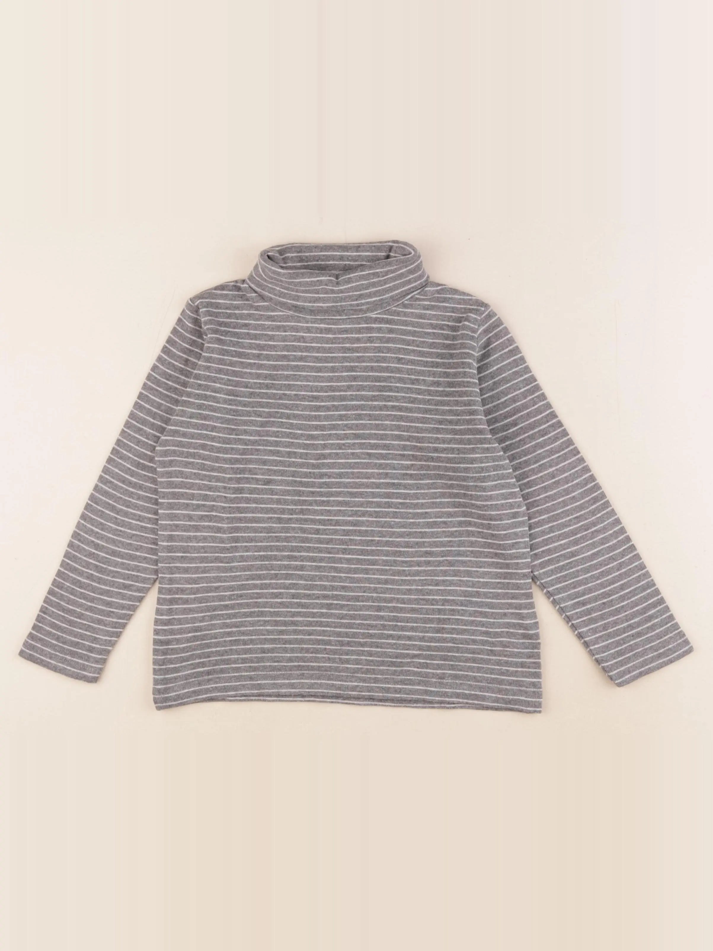 Vertbaudet - sous-pull gris - 5 ans