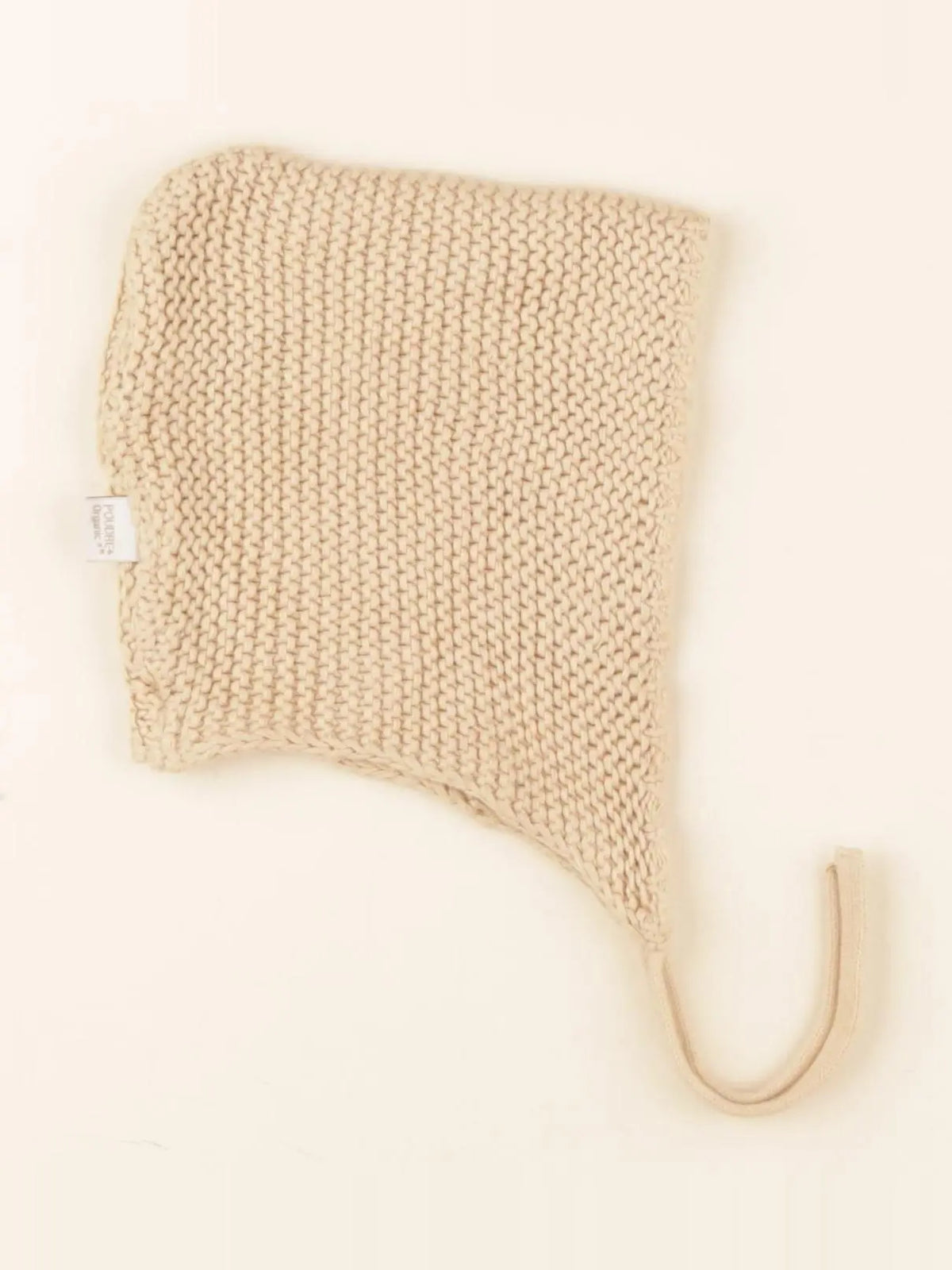 Poudre Organic - bonnet beige - 9/12 mois