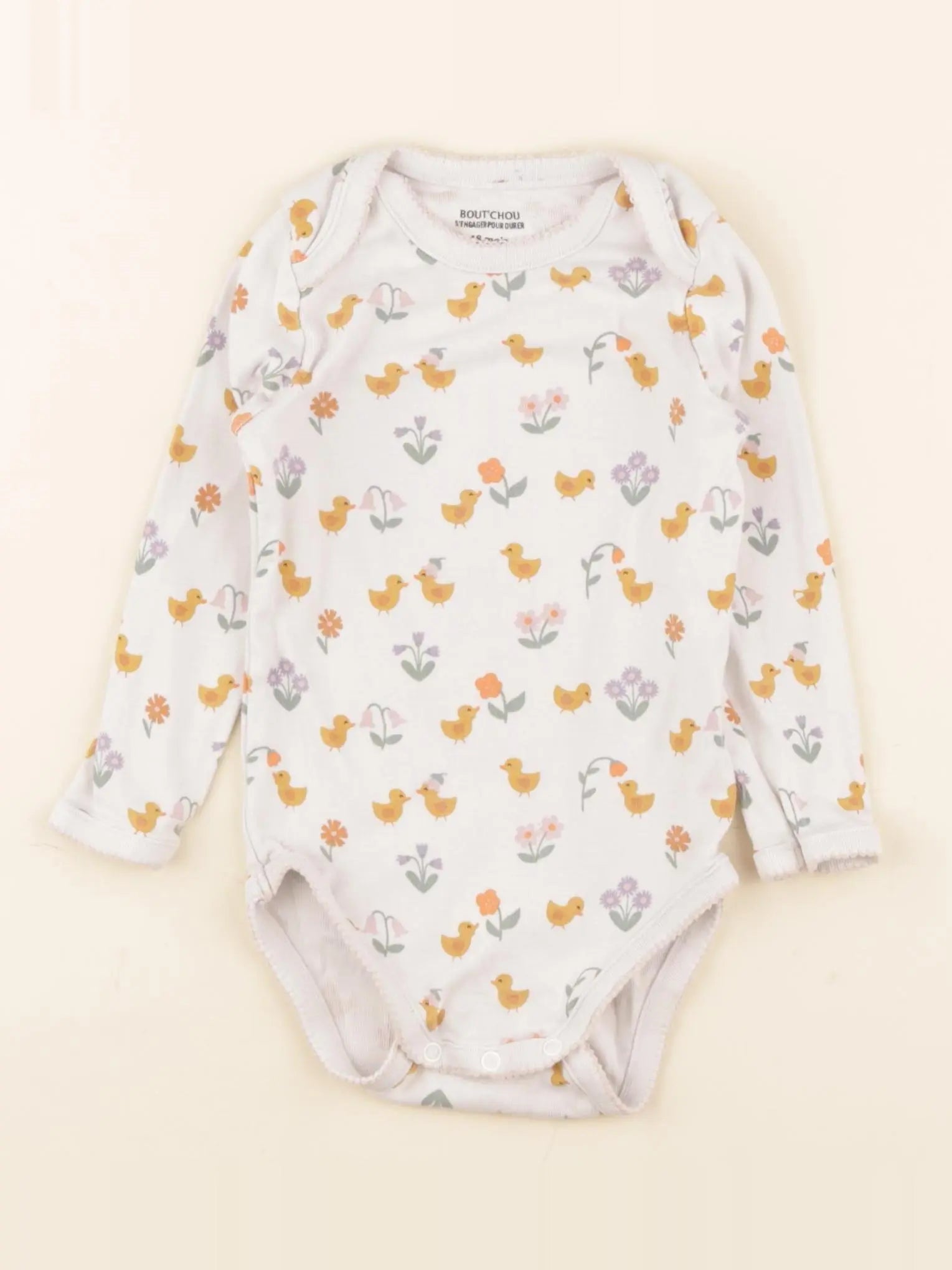 Boutchou - body multicolore, blanc - 18 mois