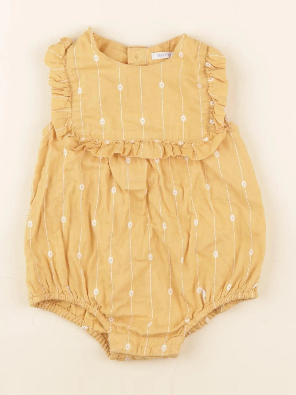 Boutchou - combinaison jaune - 18 mois