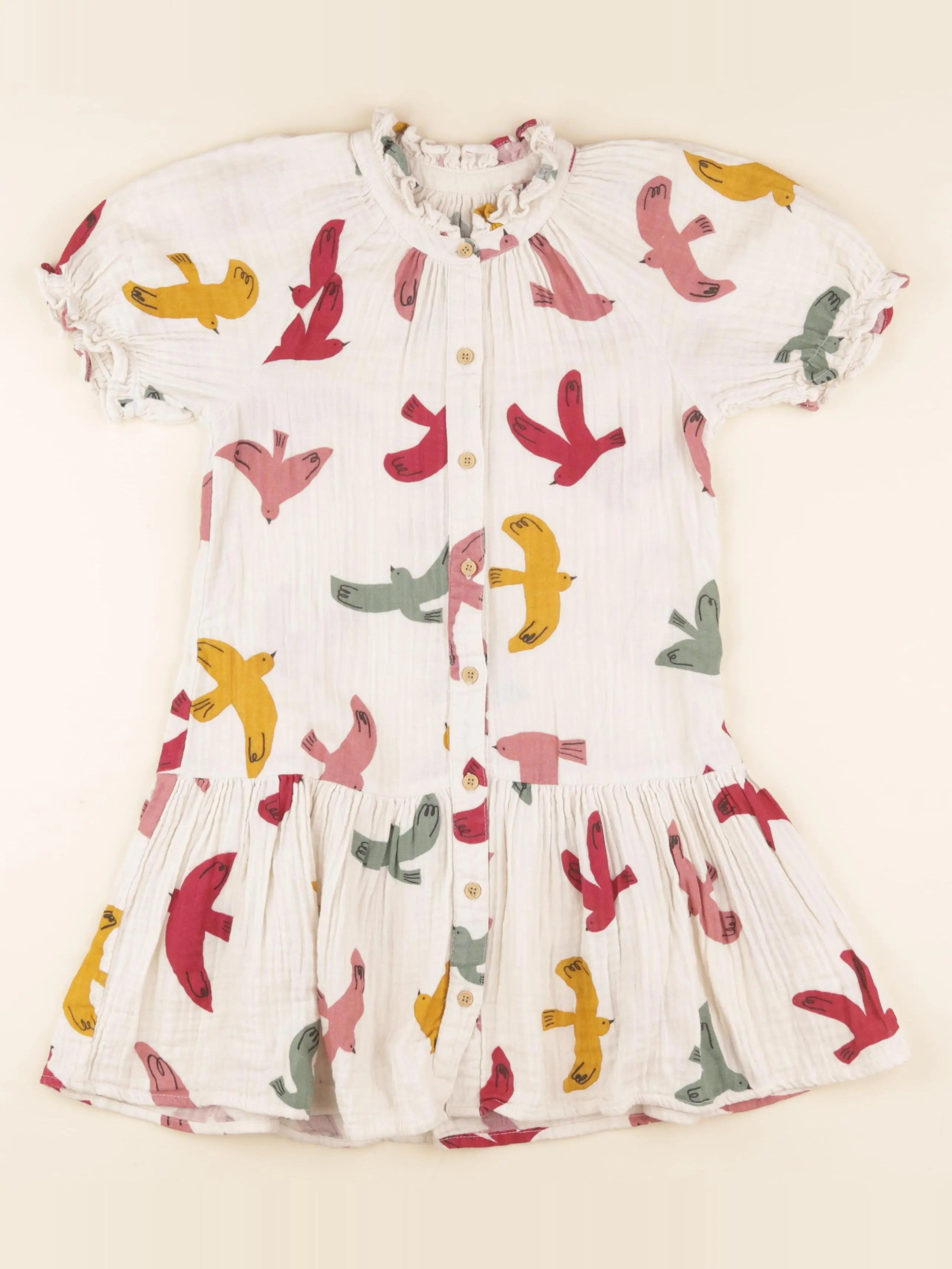 Monoprix - robe multicolore - 8 ans