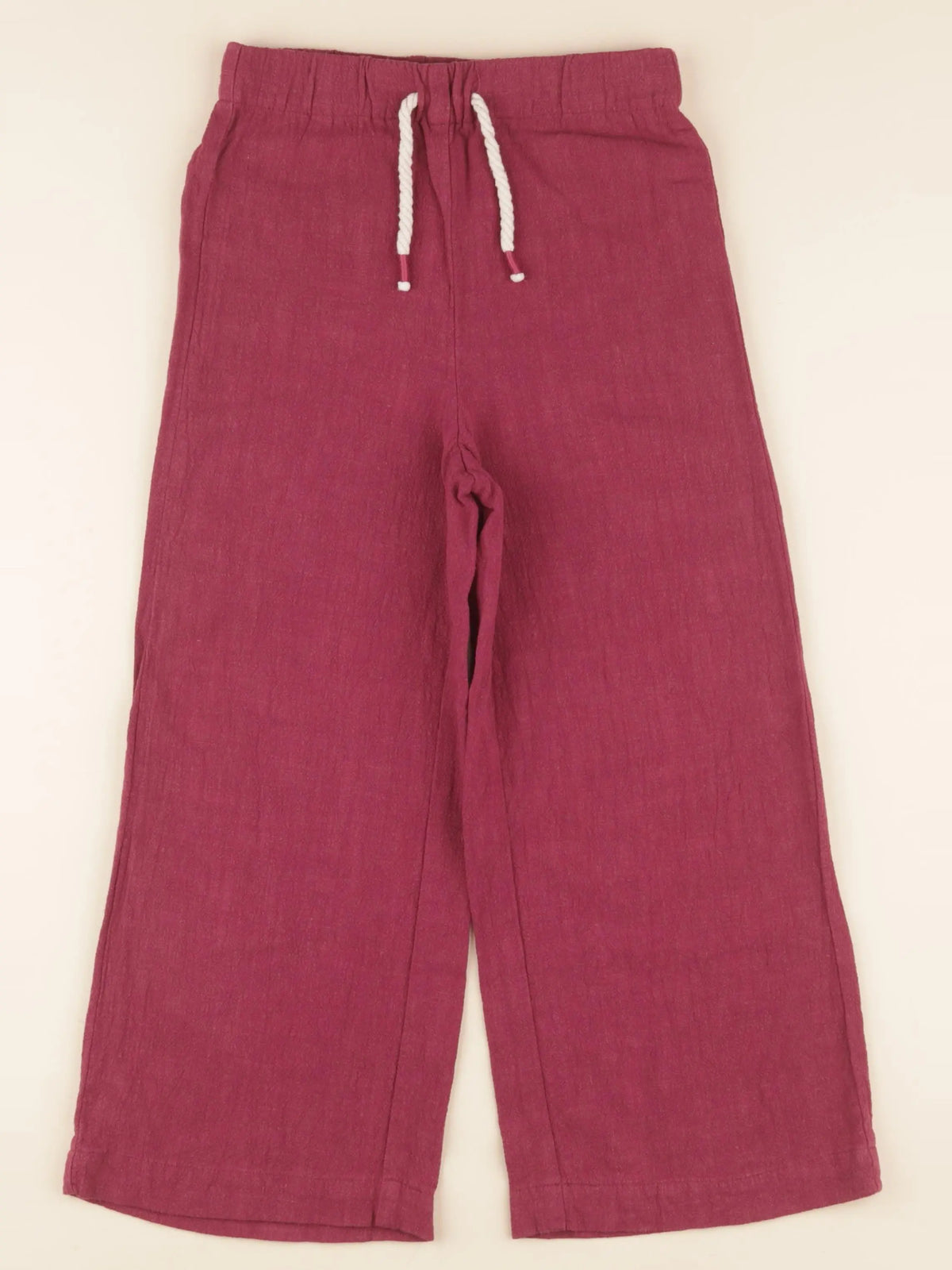 Monoprix - pantalon violet - 8 ans