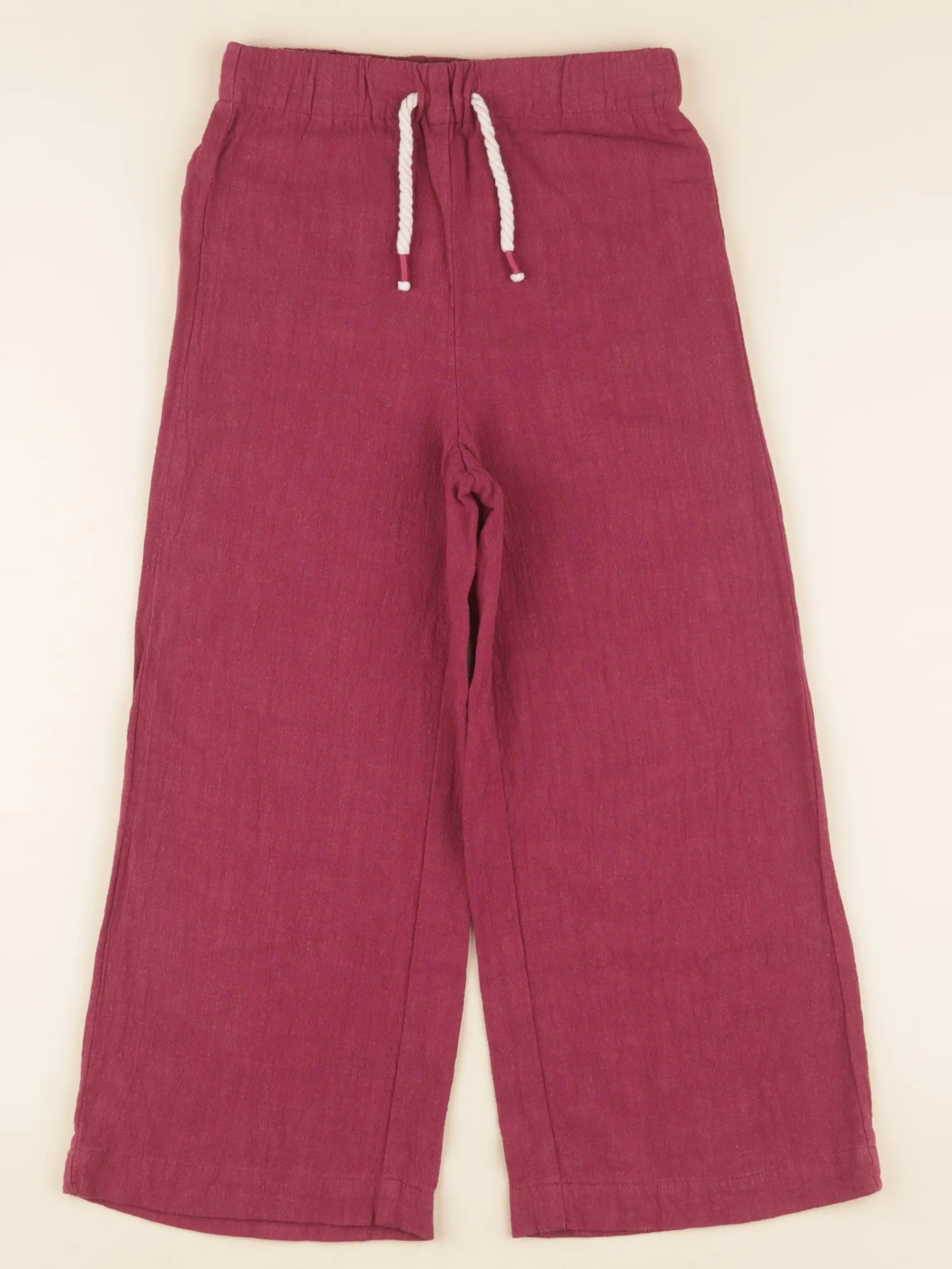 Monoprix - pantalon violet - 8 ans