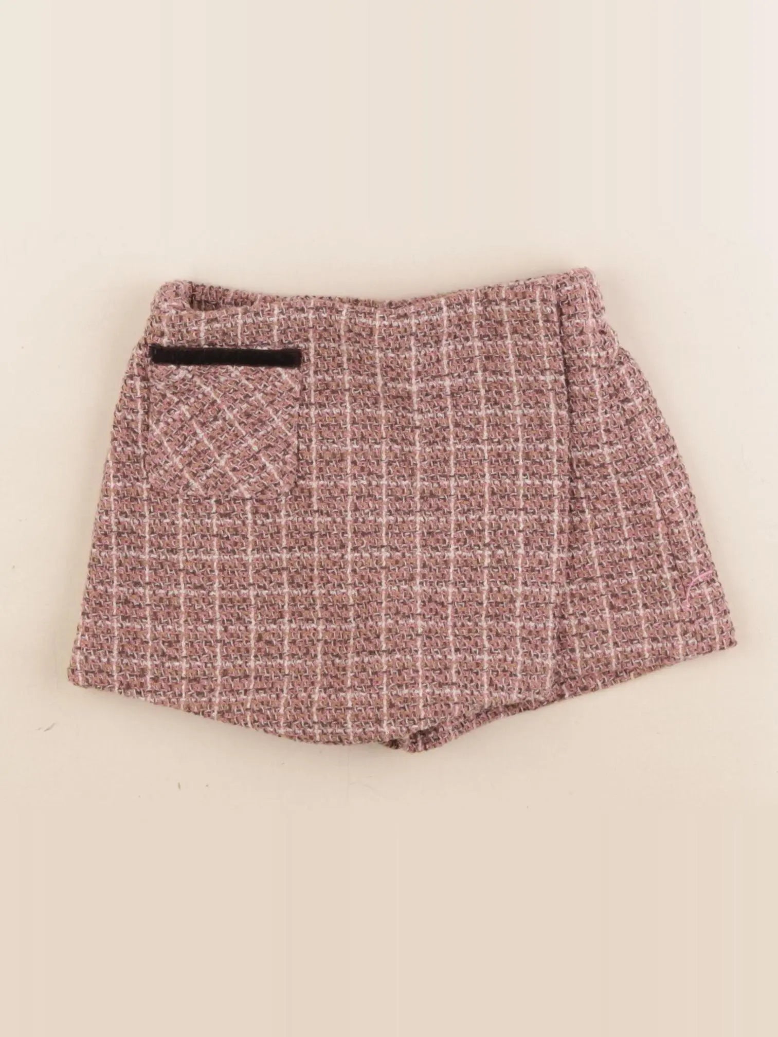 Zara - jupe short rose - 2 ans