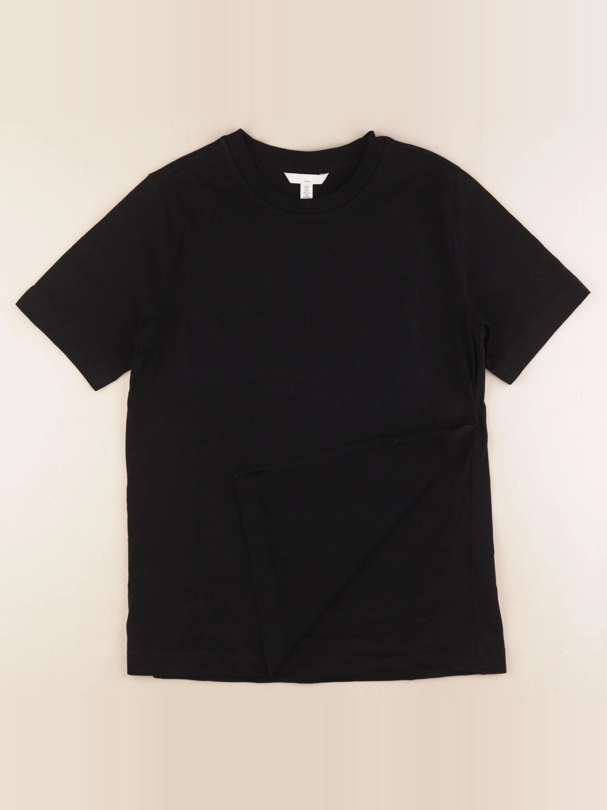 H&M - tee-shirt grossesse noir - s