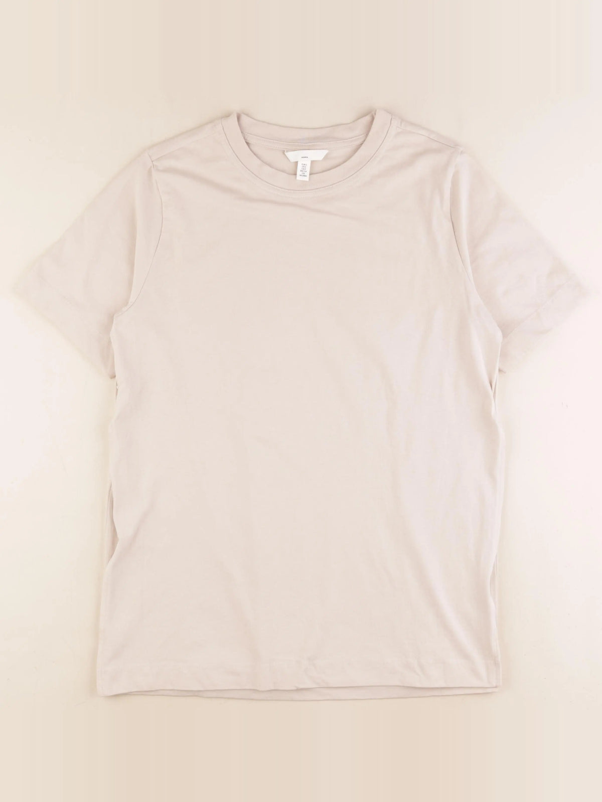 H&M - tee-shirt grossesse, grossesse beige - s
