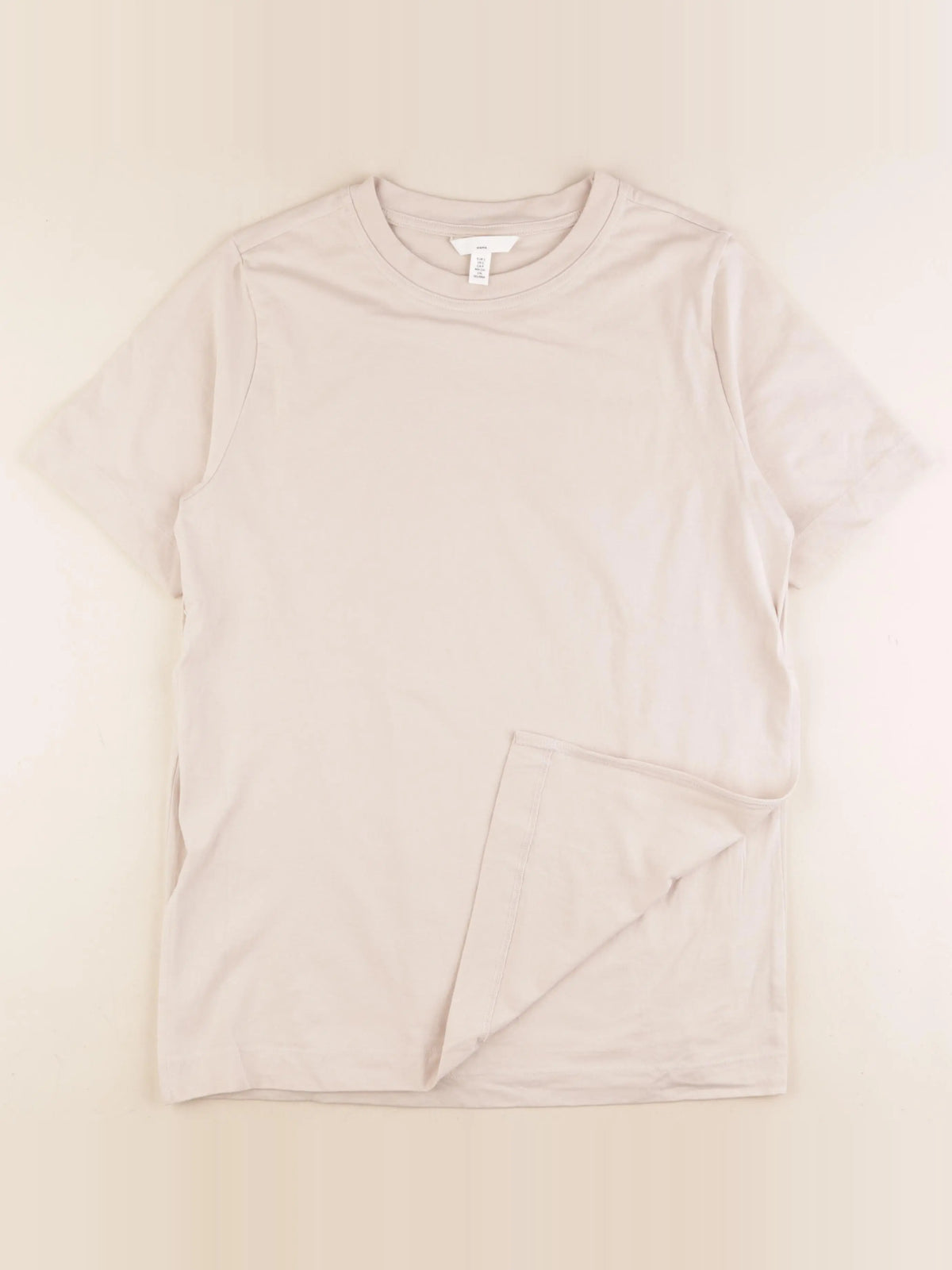H&M - tee-shirt grossesse, grossesse beige - s