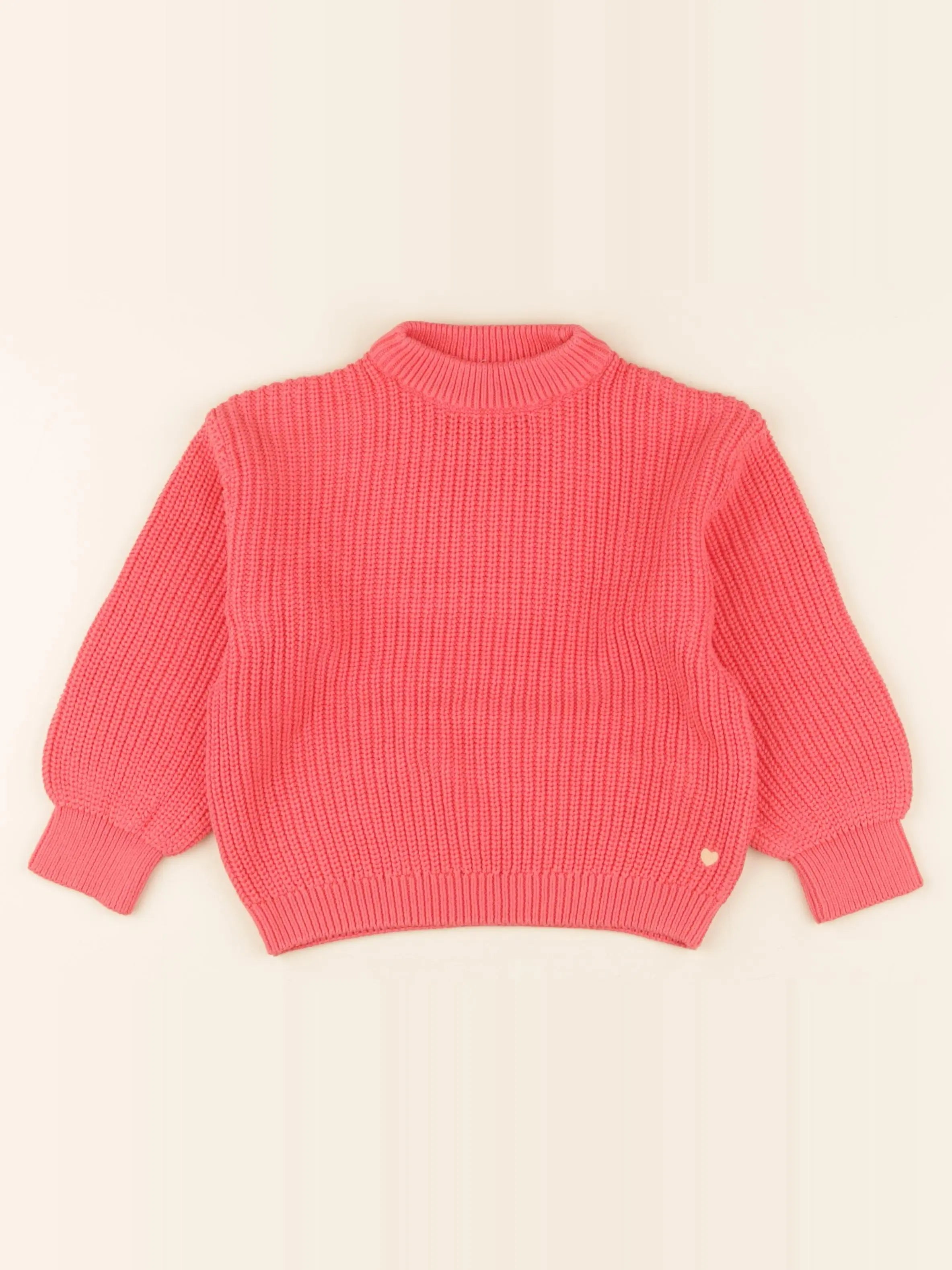 Vertbaudet - pull rose - 5 ans