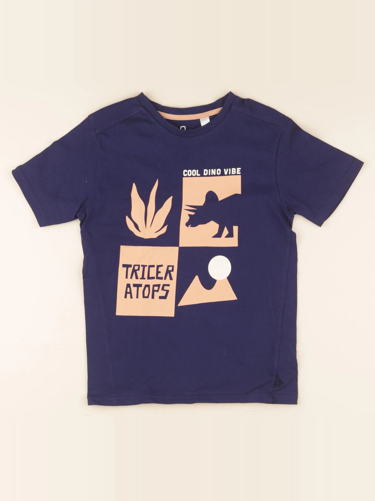 Okaidi - tee-shirt bleu - 8 ans