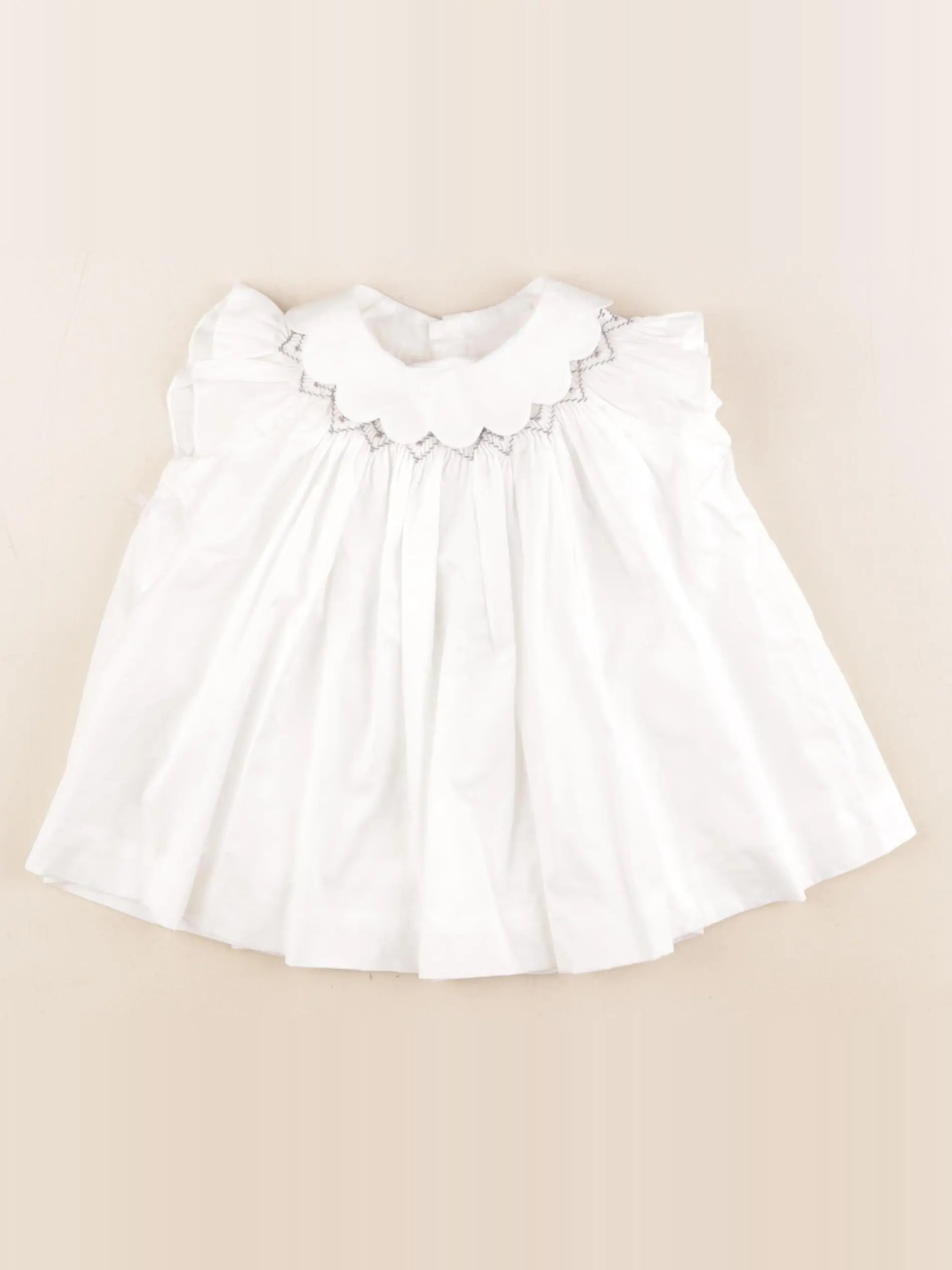 Jacadi - robe blanc - 6 mois
