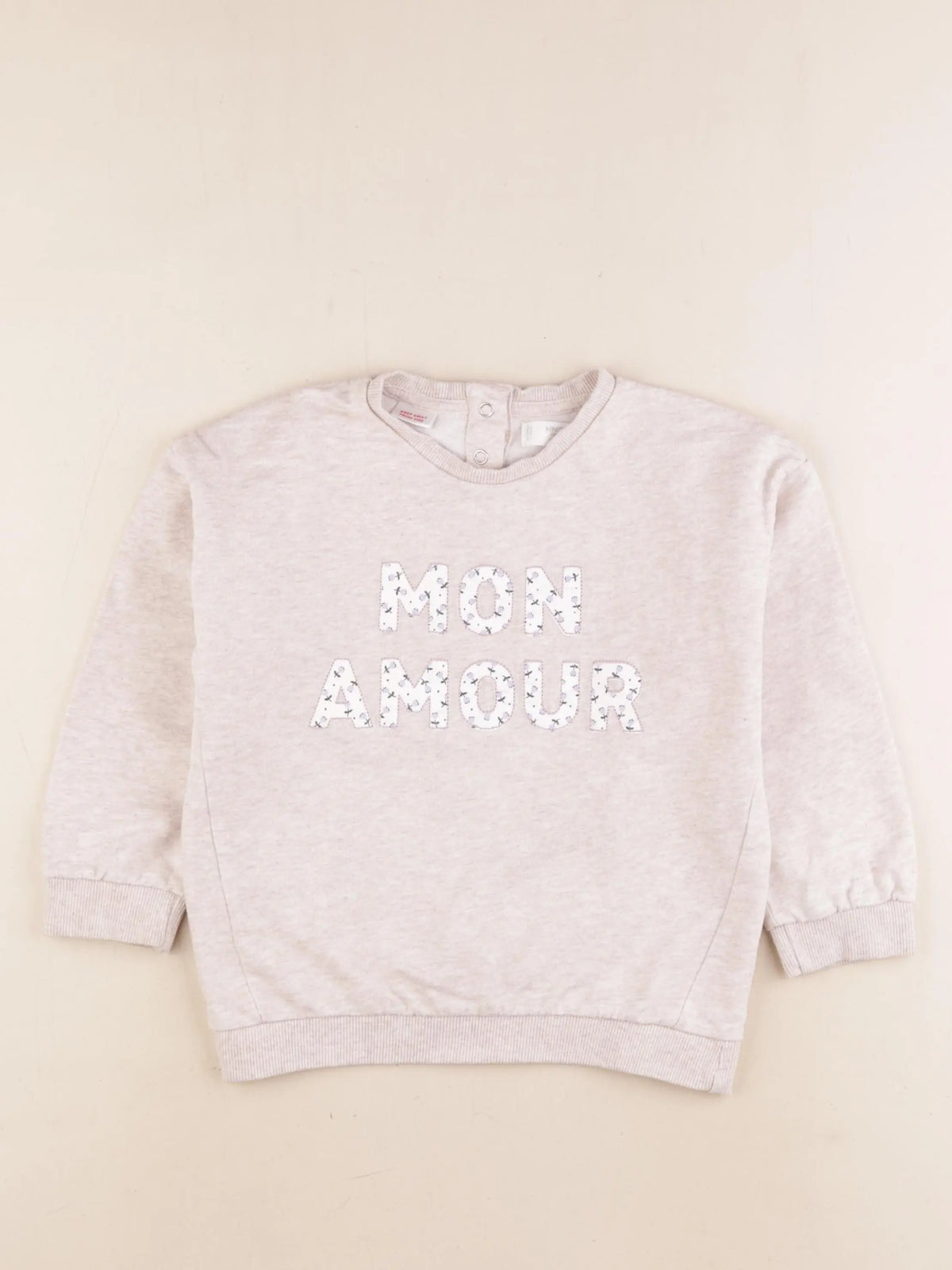 Mango - sweat beige - 4/5 ans