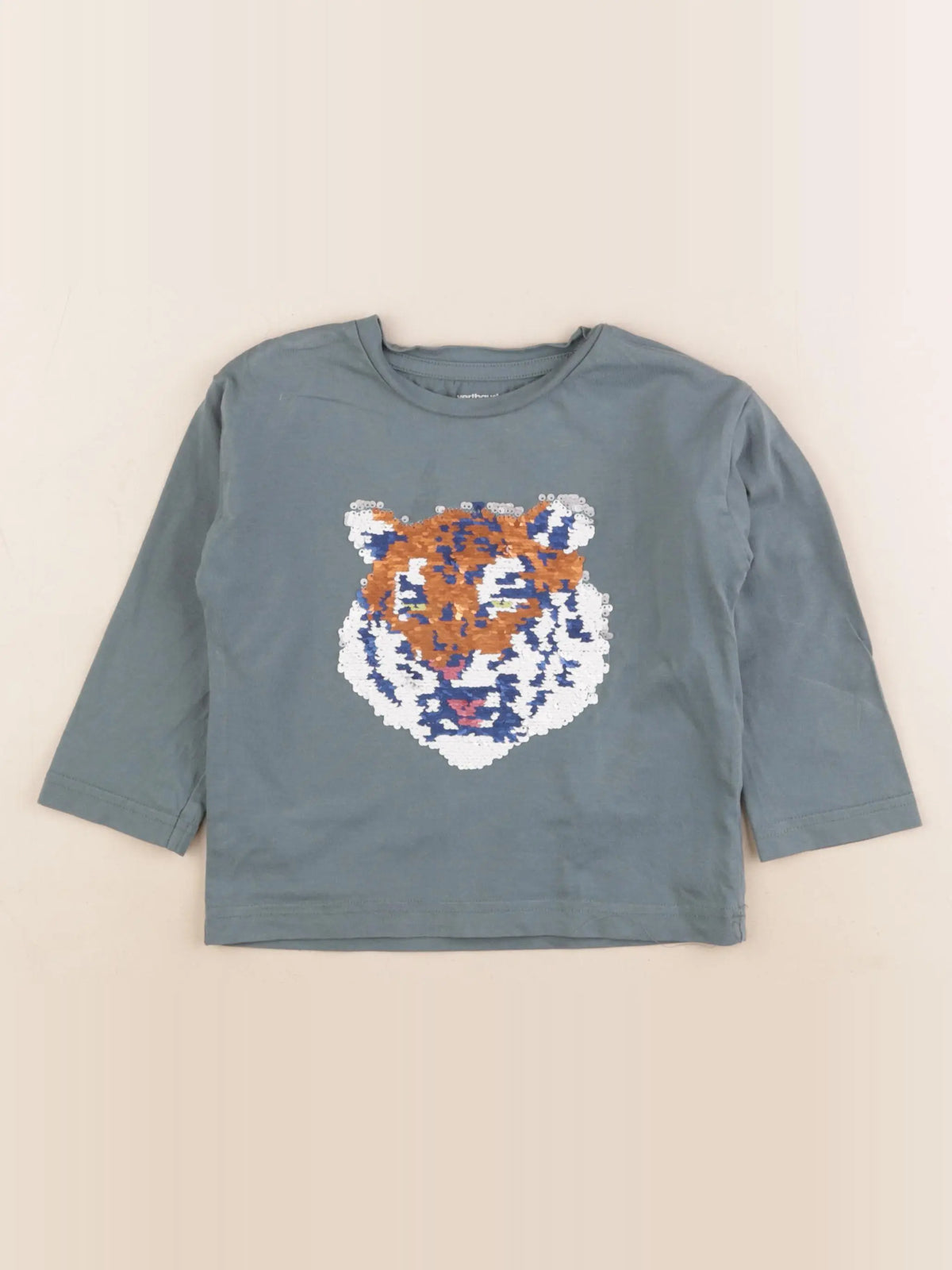 Vertbaudet - tee-shirt vert - 3 ans