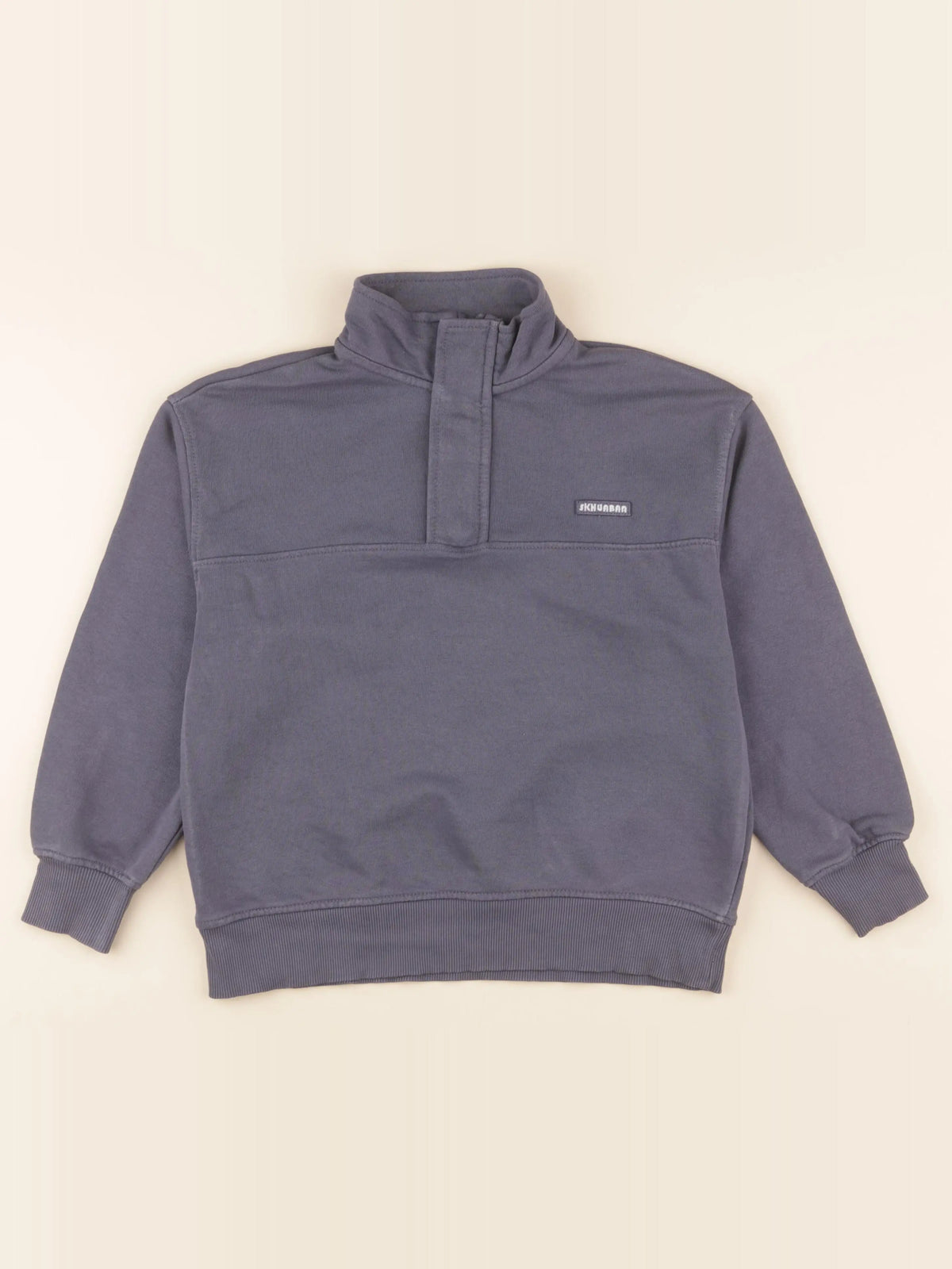 Zara - sweat bleu - 6/7 ans
