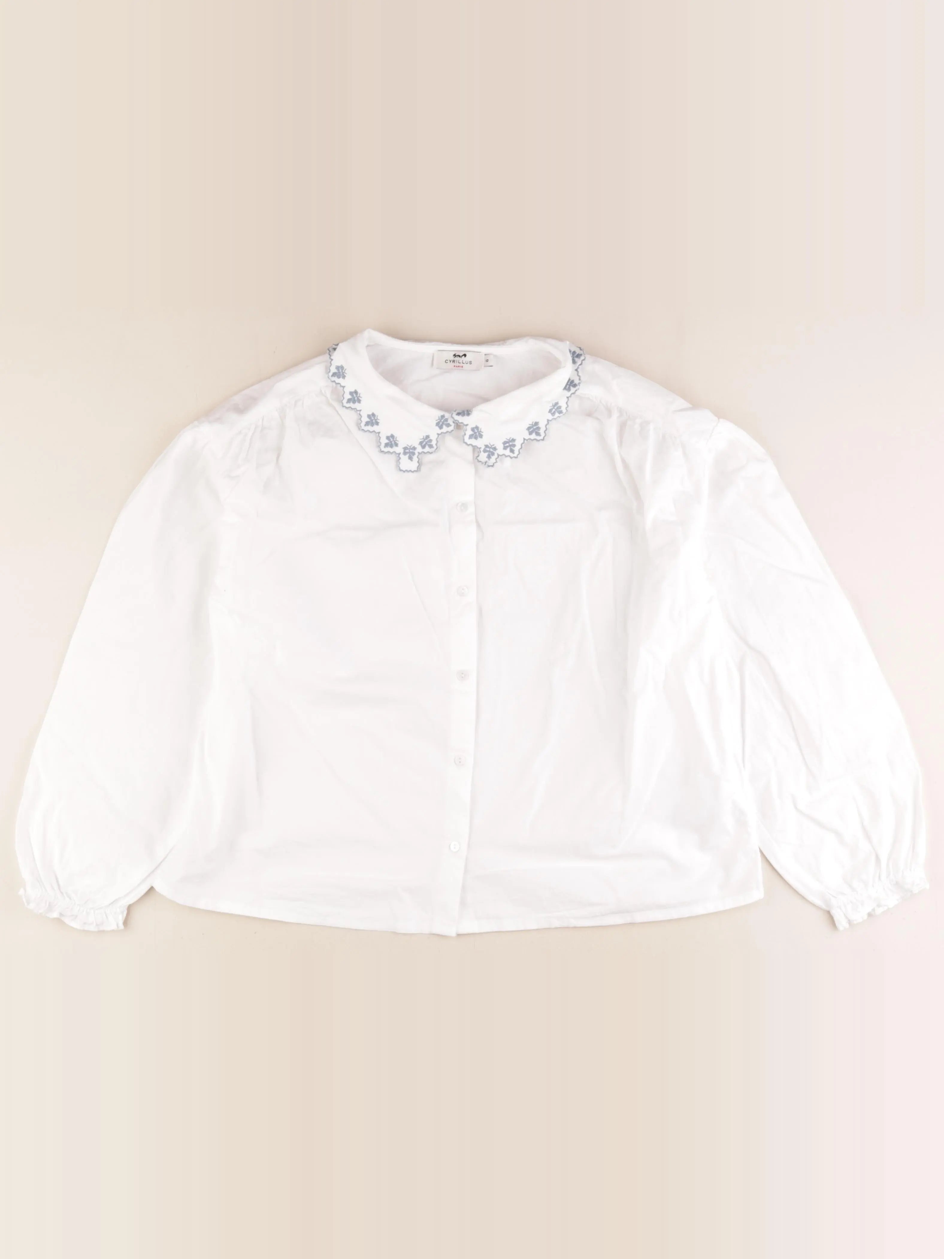 Cyrillus - chemise blanc - 12 ans