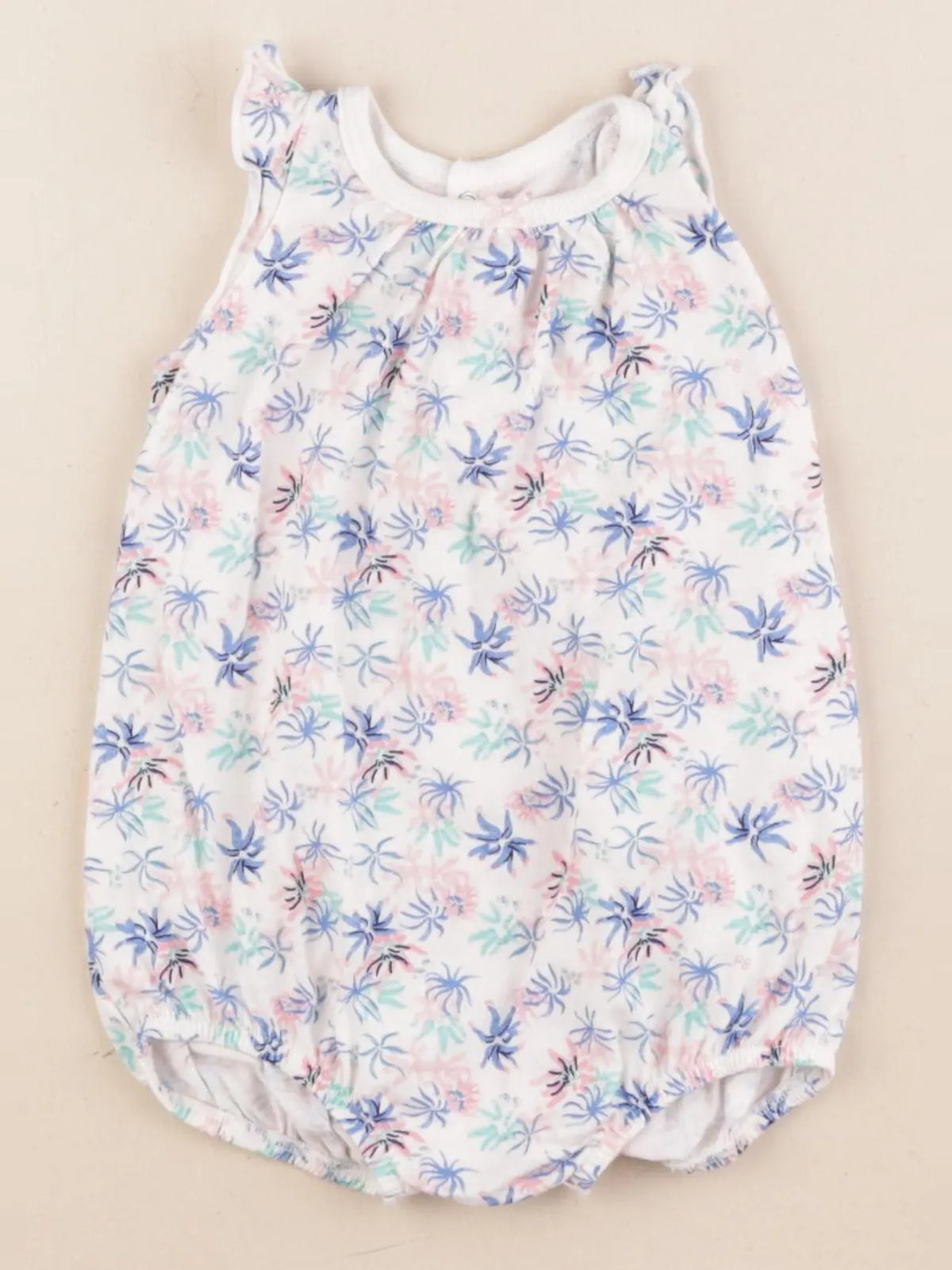 Petit Bateau - pyjama coton multicolore - 6 mois
