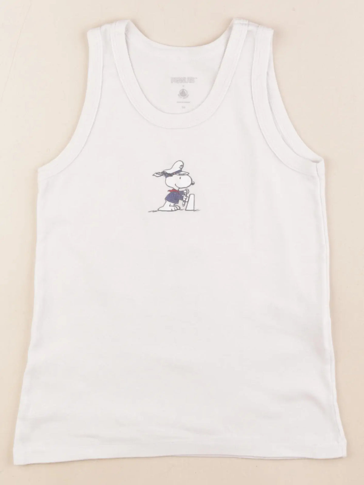 Petit Bateau - maillot de corps blanc - 8 ans