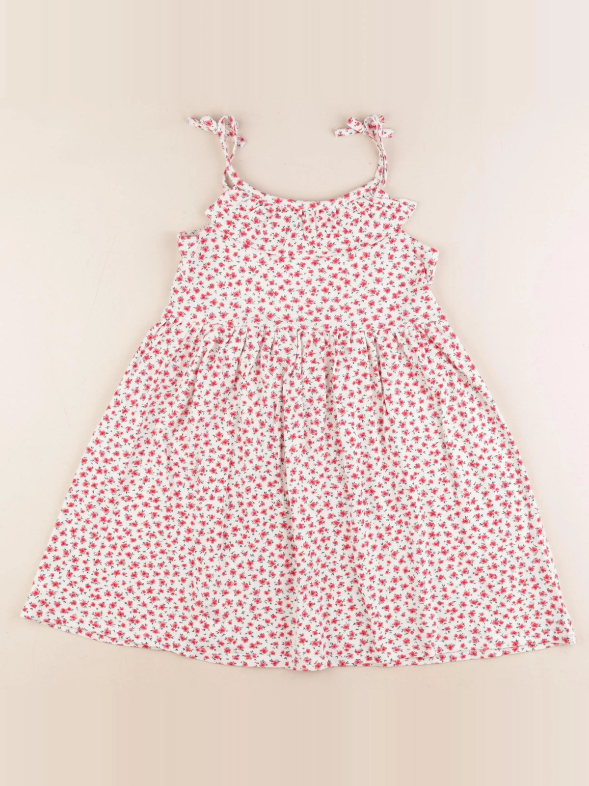 Vertbaudet - robe multicolore - 8 ans