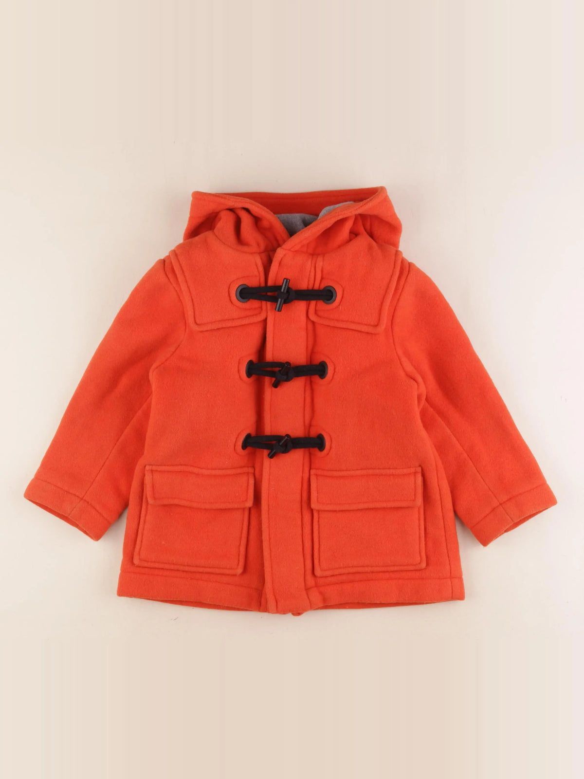 Jacadi - manteau orange - 4 ans