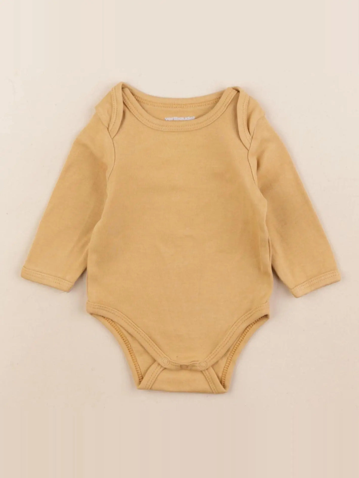 Vertbaudet - body jaune - 3 mois