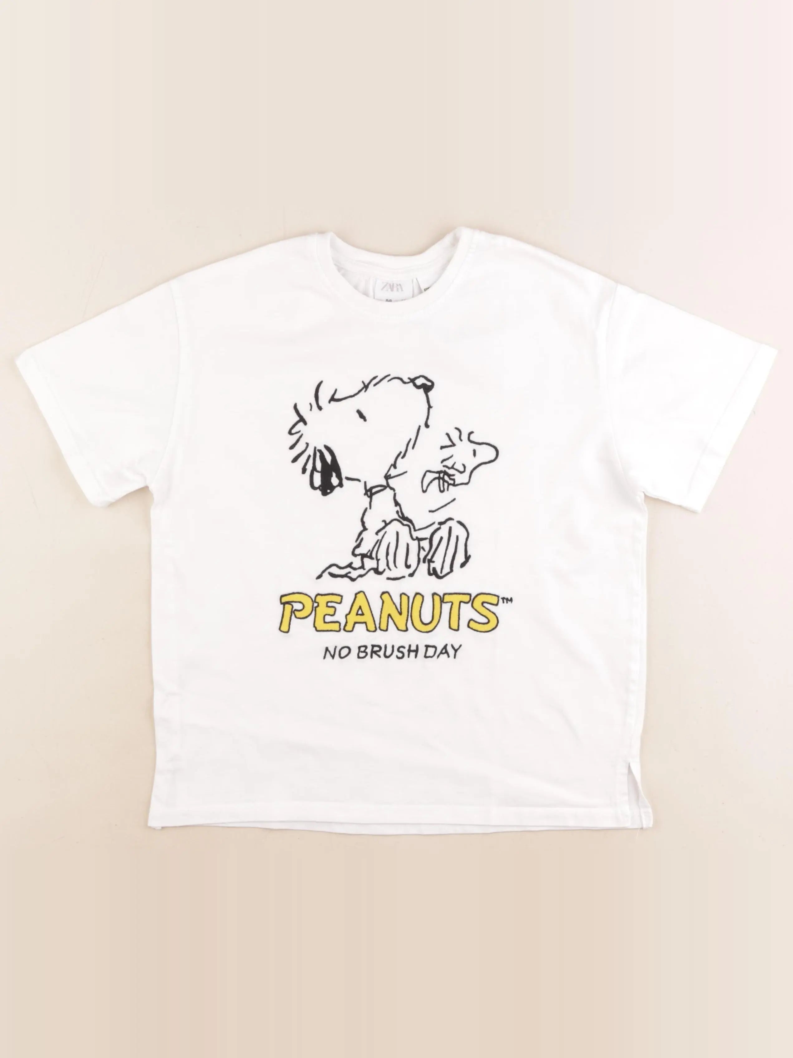 Zara - tee-shirt blanc - 8/9 ans