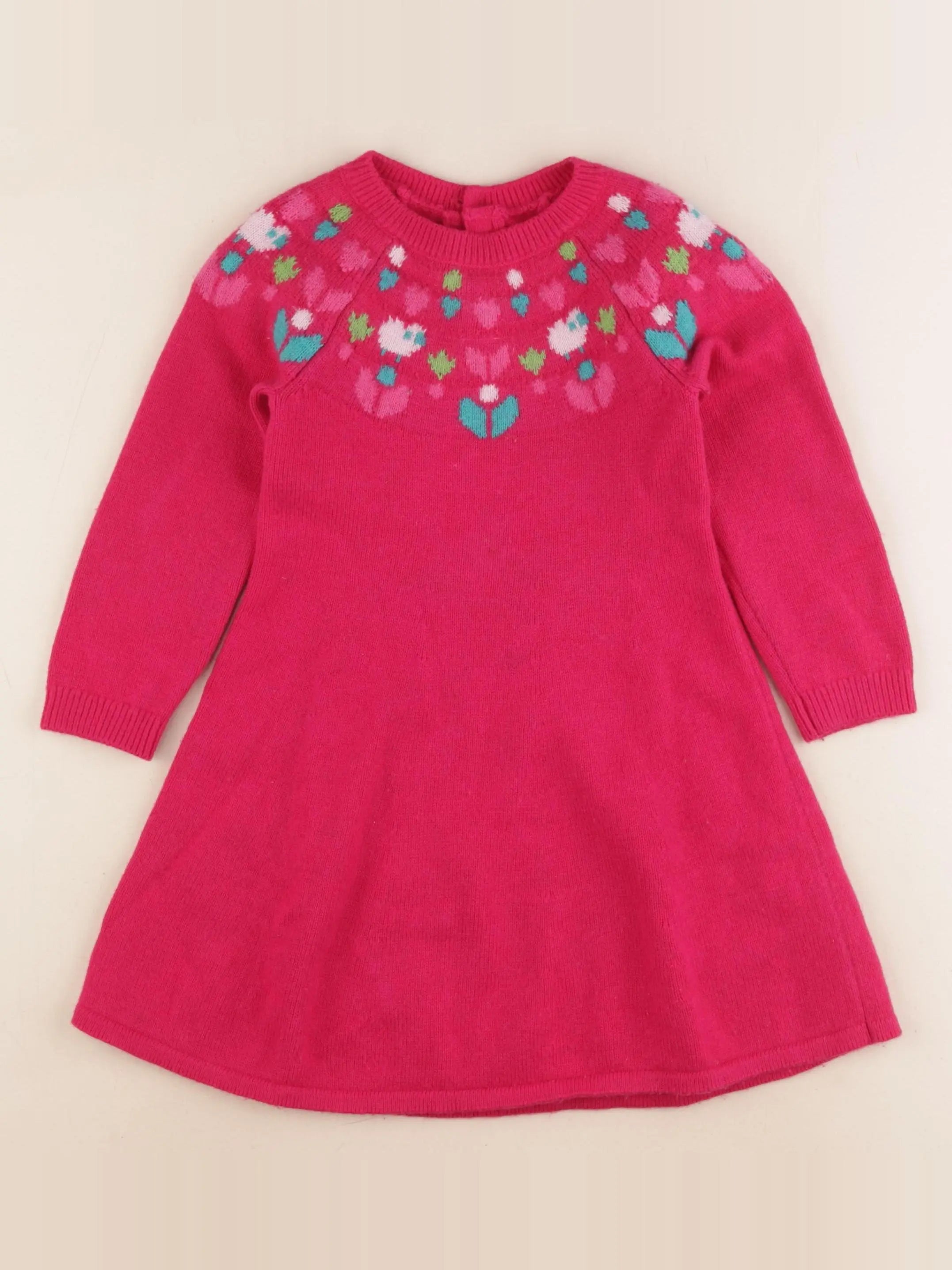 Jacadi - robe rose - 3 ans