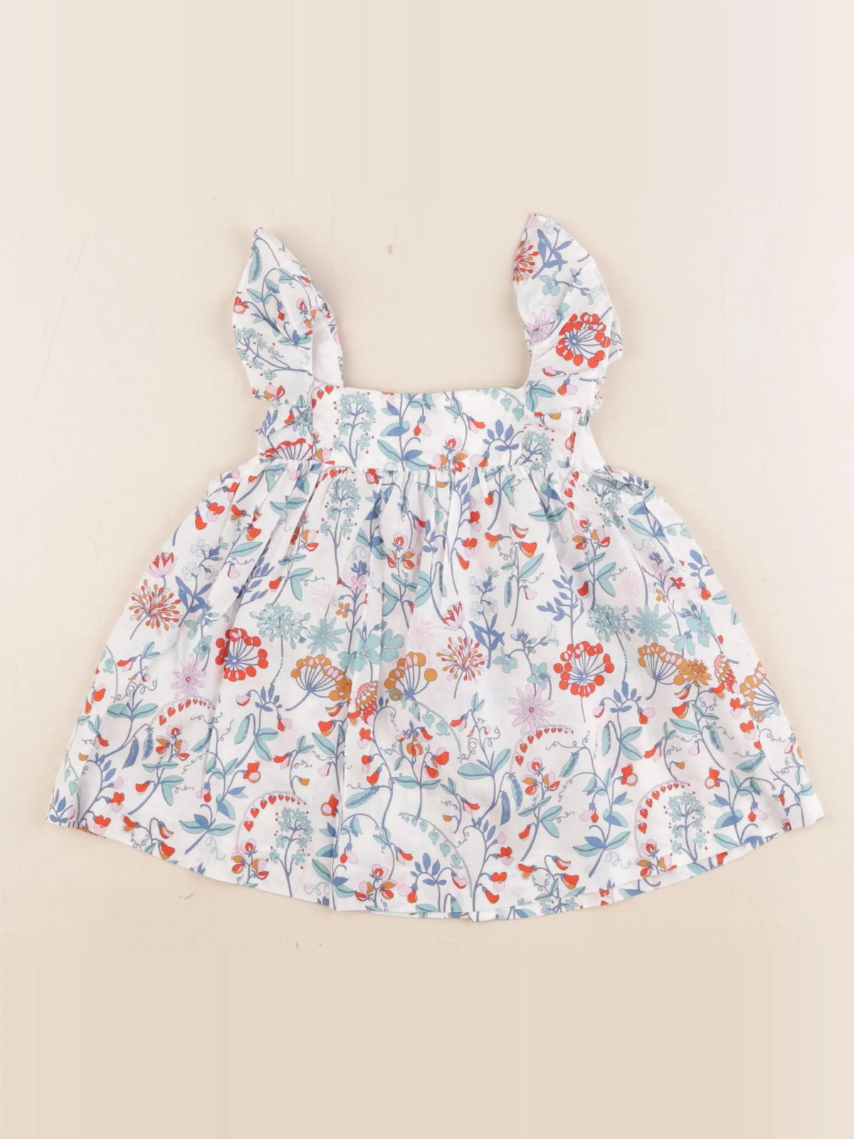Jacadi - blouse liberty multicolore - 36 mois