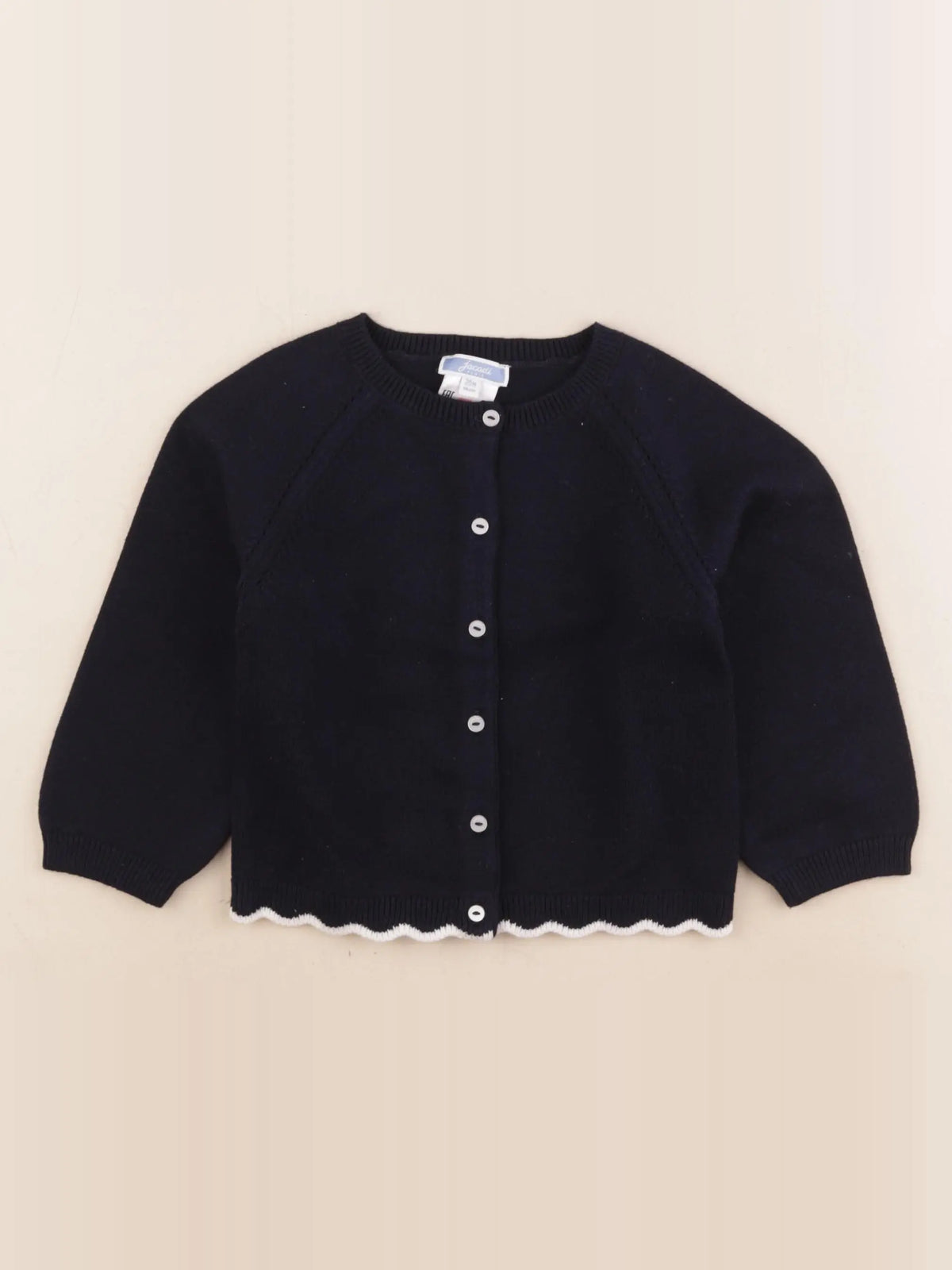 Jacadi - gilet bleu - 36 mois