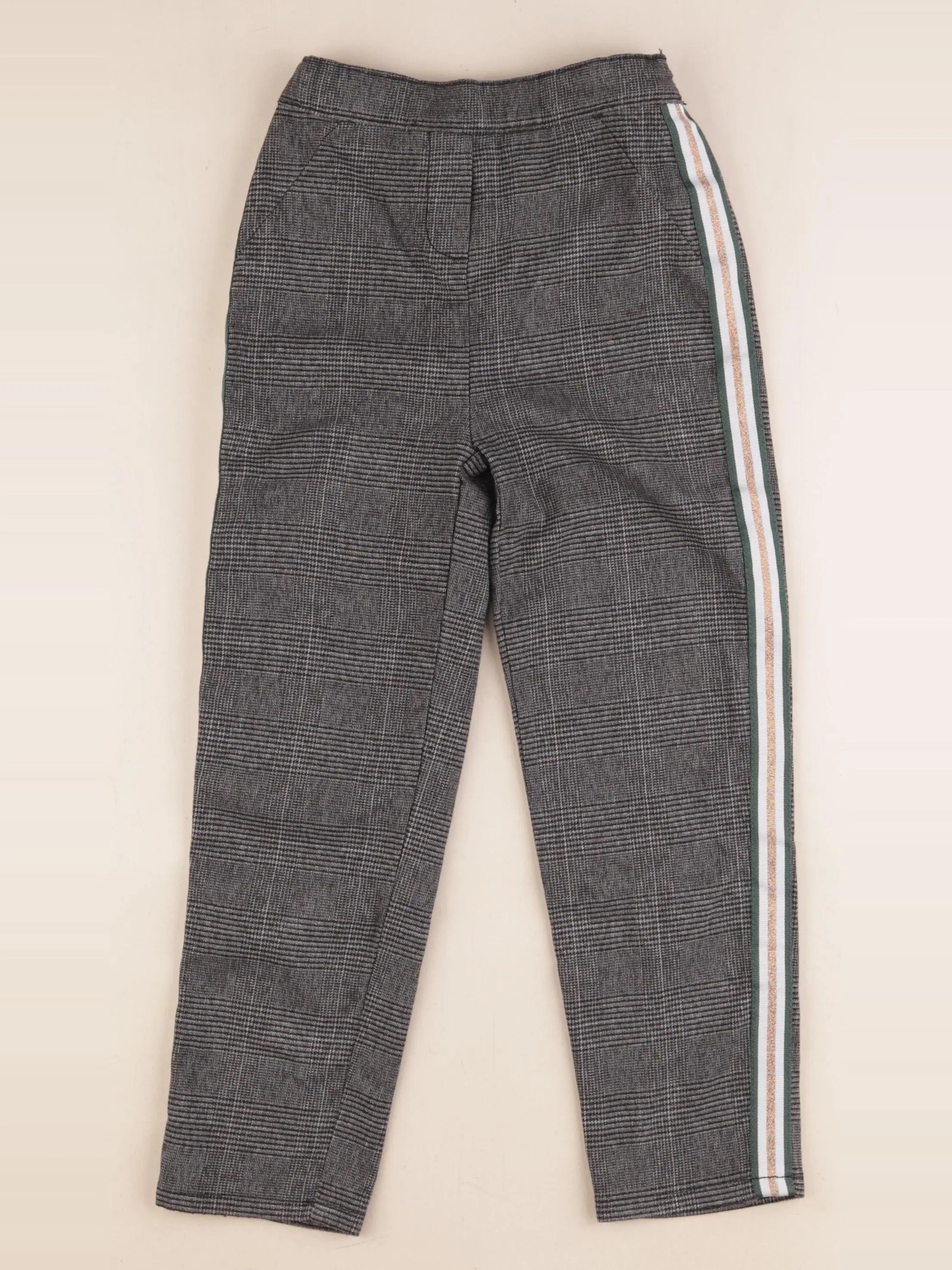 Vertbaudet - pantalon gris - 7 ans