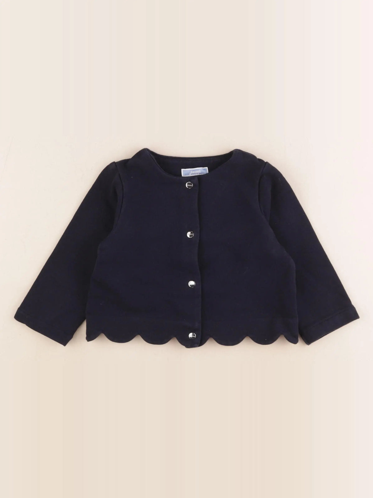 Jacadi - gilet bleu - 18 mois