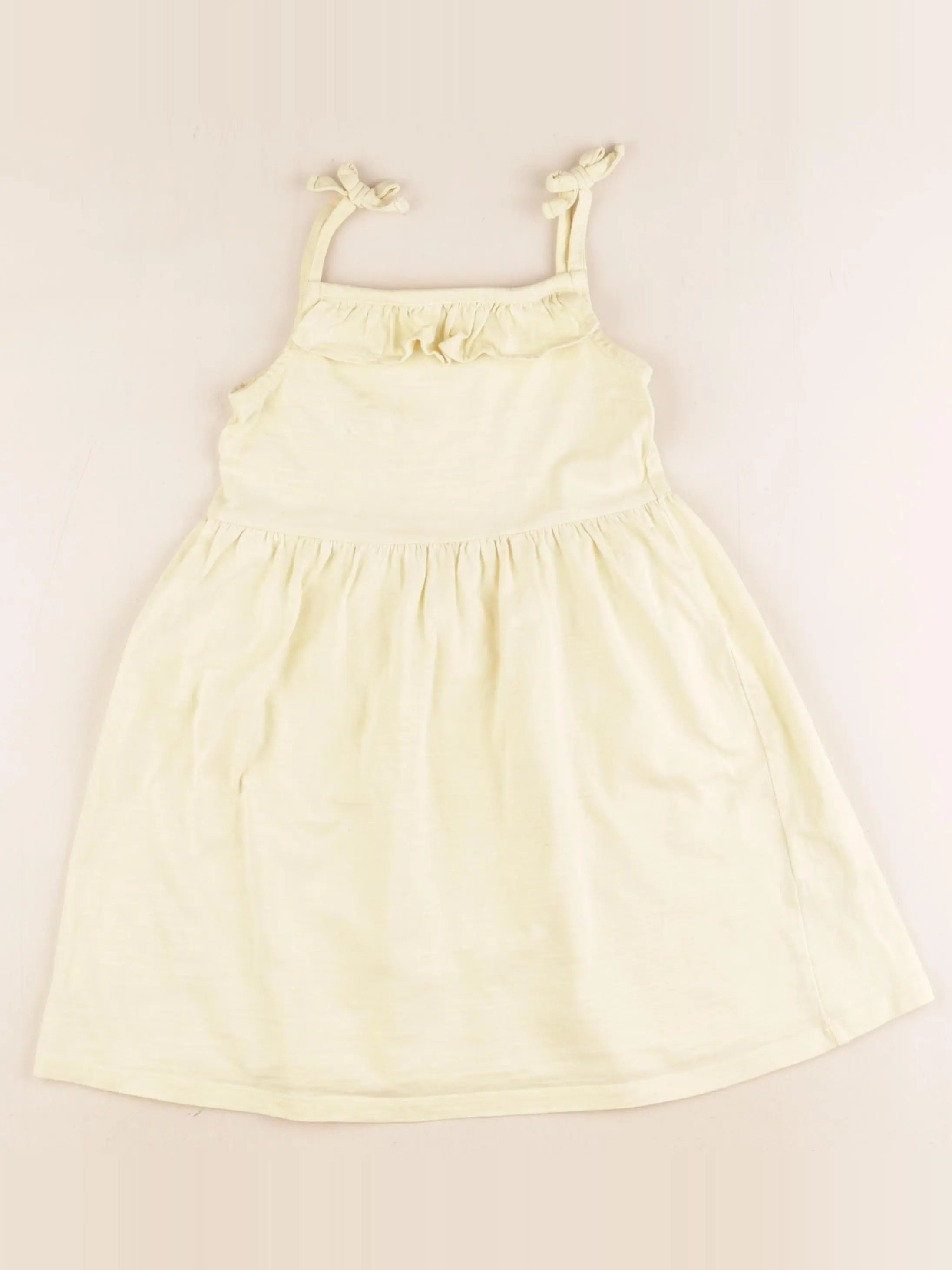 Vertbaudet - robe jaune - 4 ans