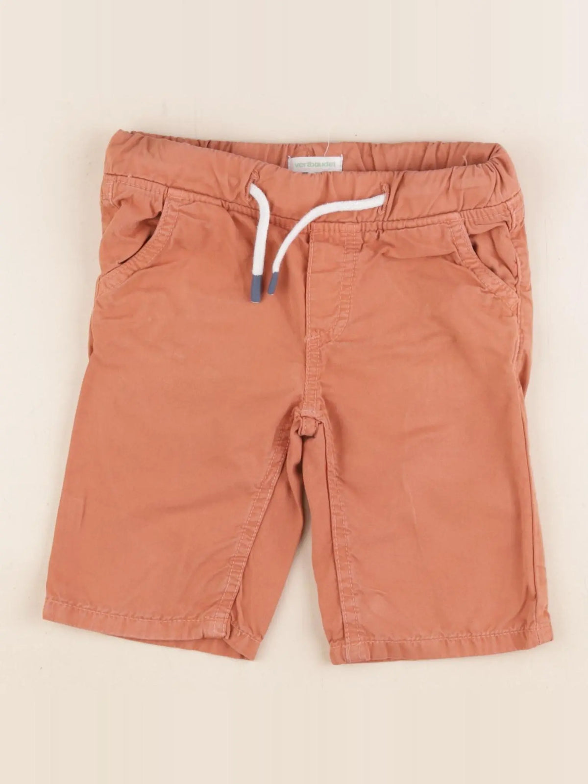 Vertbaudet - short orange - 4 ans
