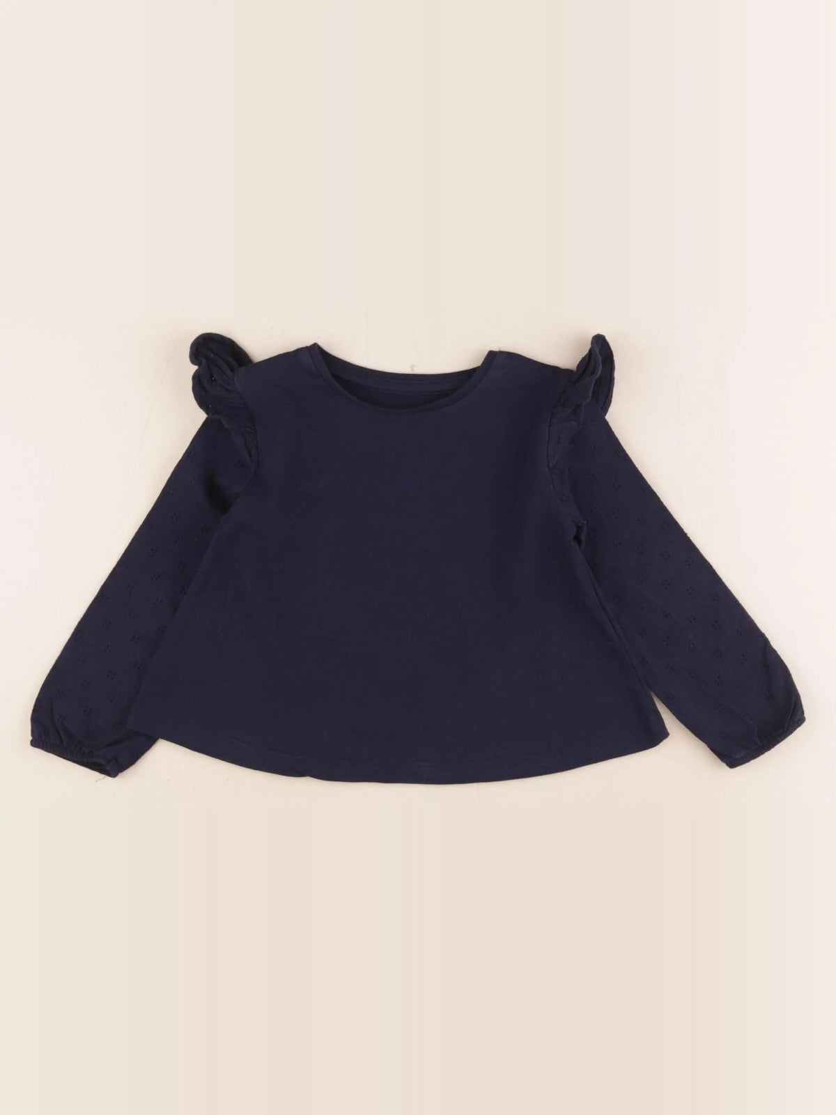 Vertbaudet - tee-shirt bleu - 3 ans