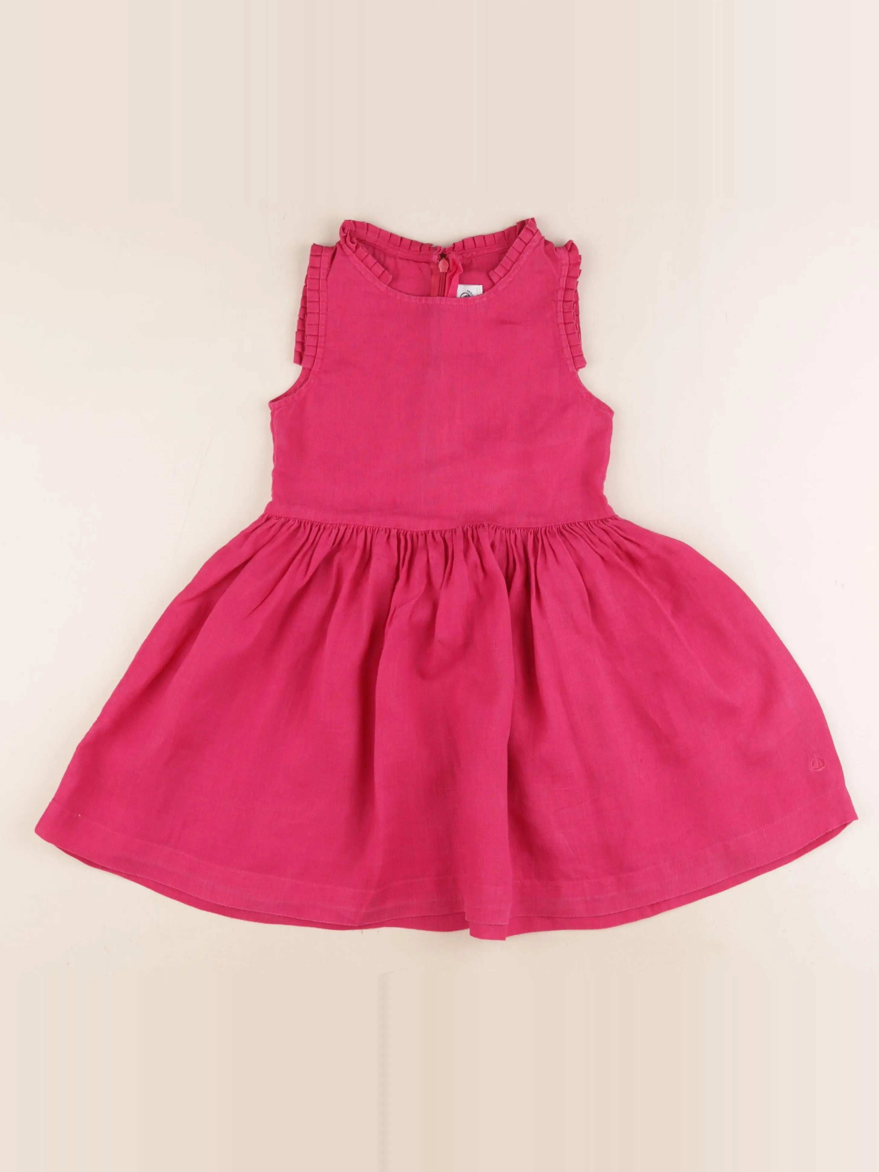 Petit Bateau - robe rose - 6 ans